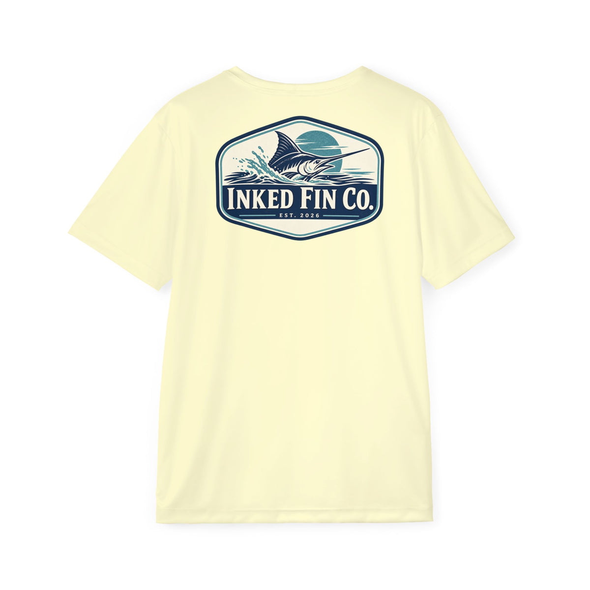 Vintage Sailfish Badge Performance T-Shirt