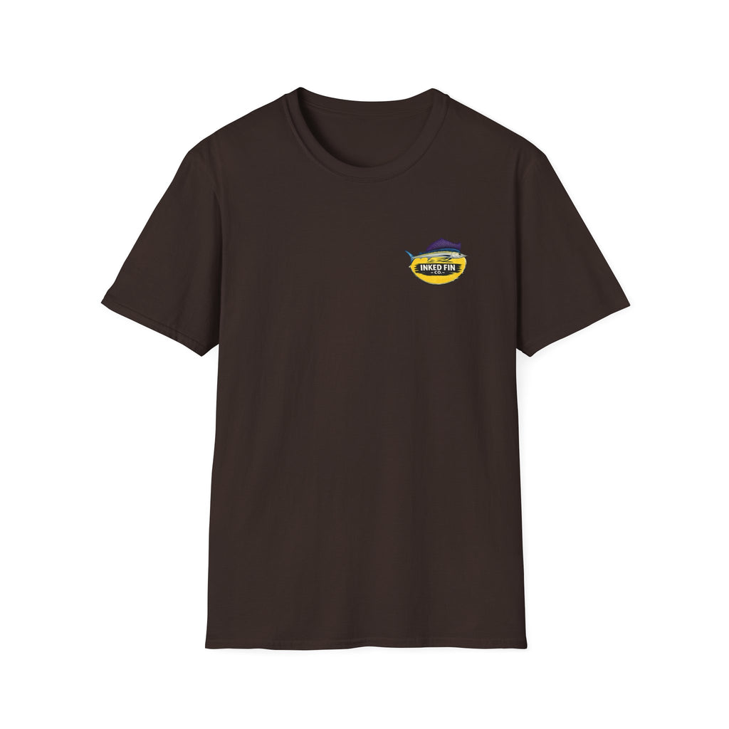 Sunset Surfboard Graphic T-Shirt — Coastal Beach Vibes Tee