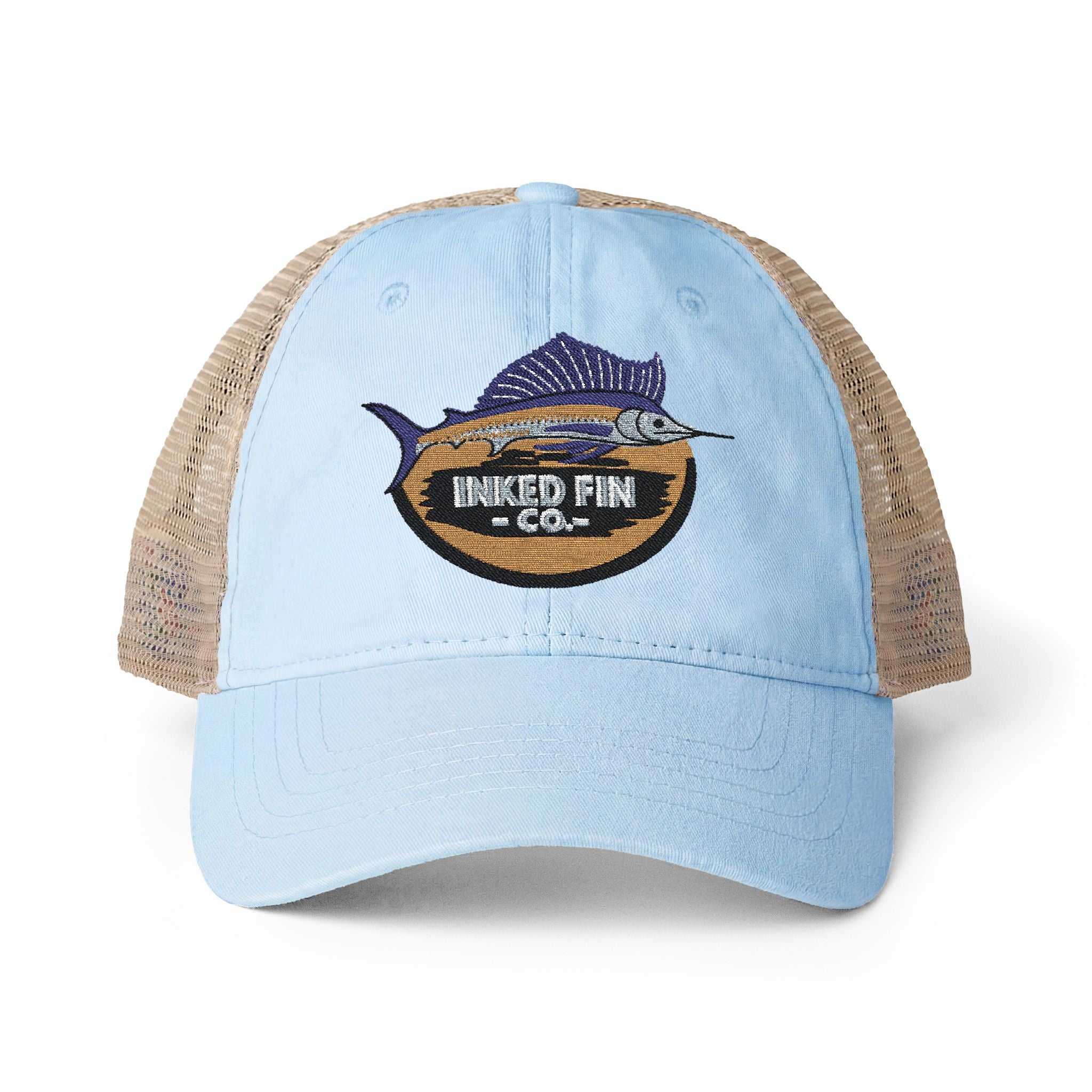 Women's Washed Mesh-Back Cap