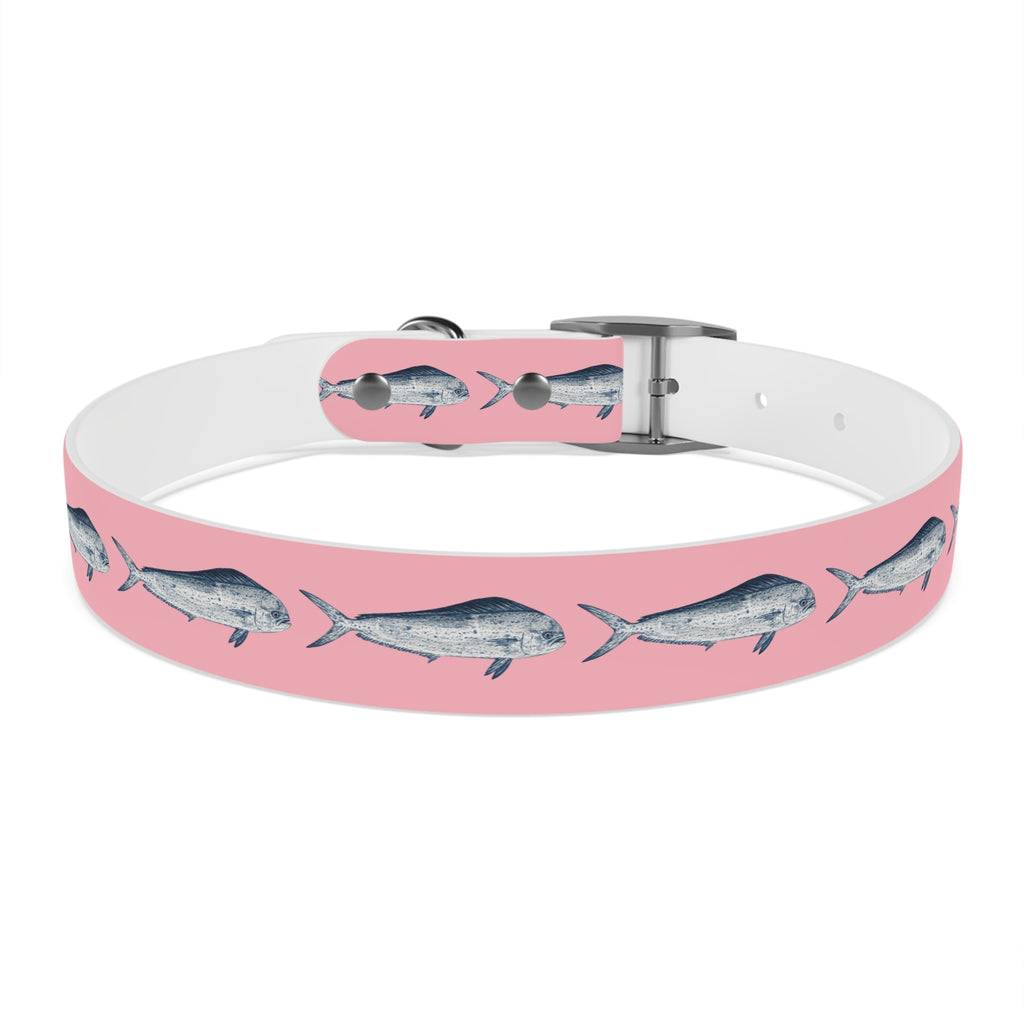 Mahi Gyotaku-Inspired Pet Collar