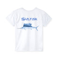 Sailfish Gyotaku Coastal Performance Tee