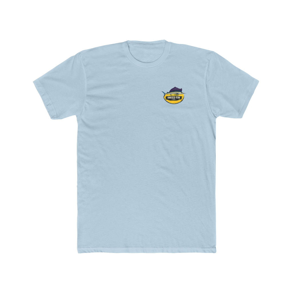 Compass Logo T-Shirt — Inked Fin Co. Graphic Crew Tee
