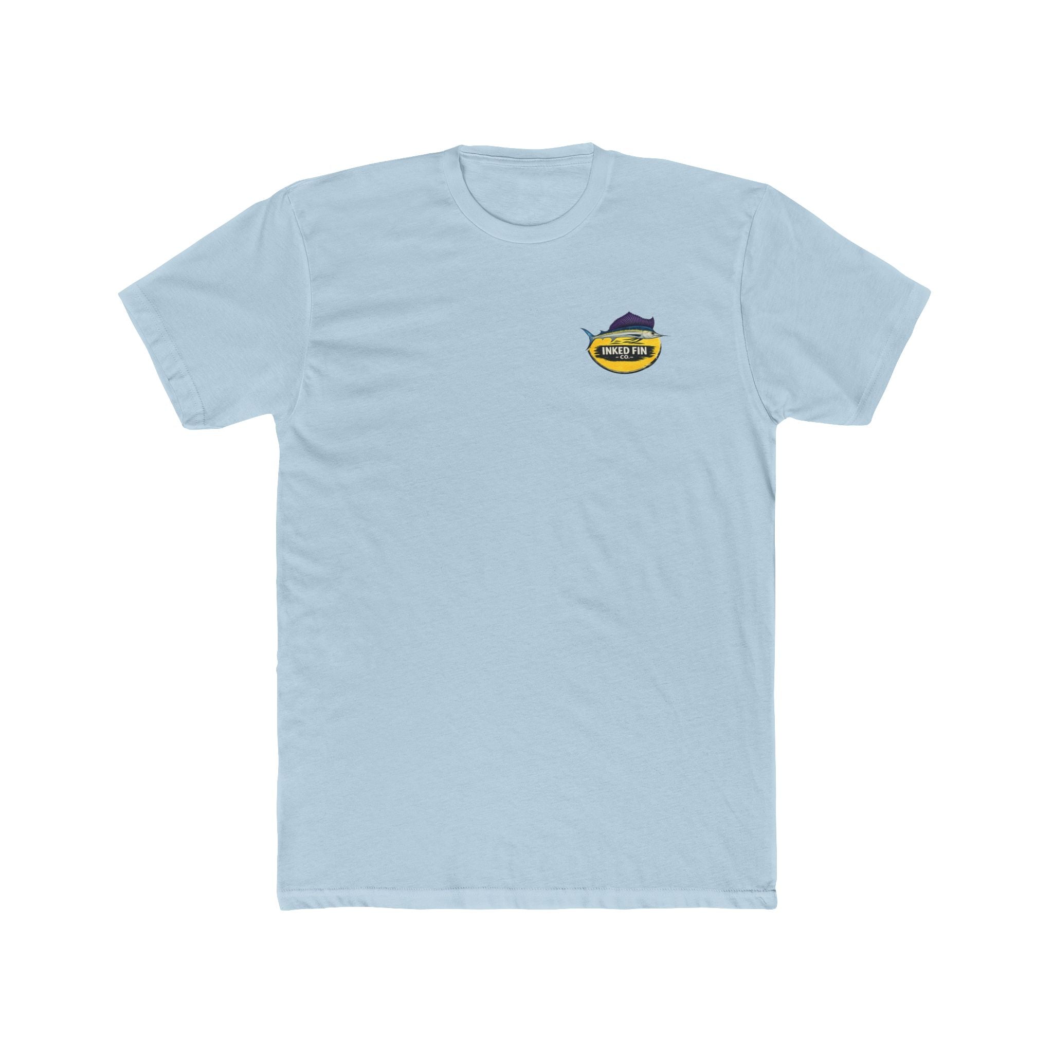 Compass Logo T-Shirt — Inked Fin Co. Graphic Crew Tee