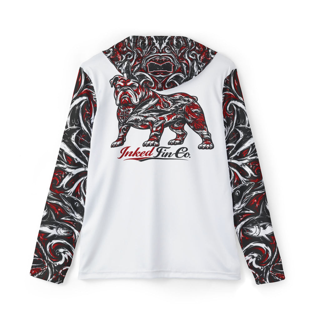 Coastal Tribal - Red & Black with Sleeves and Hood
