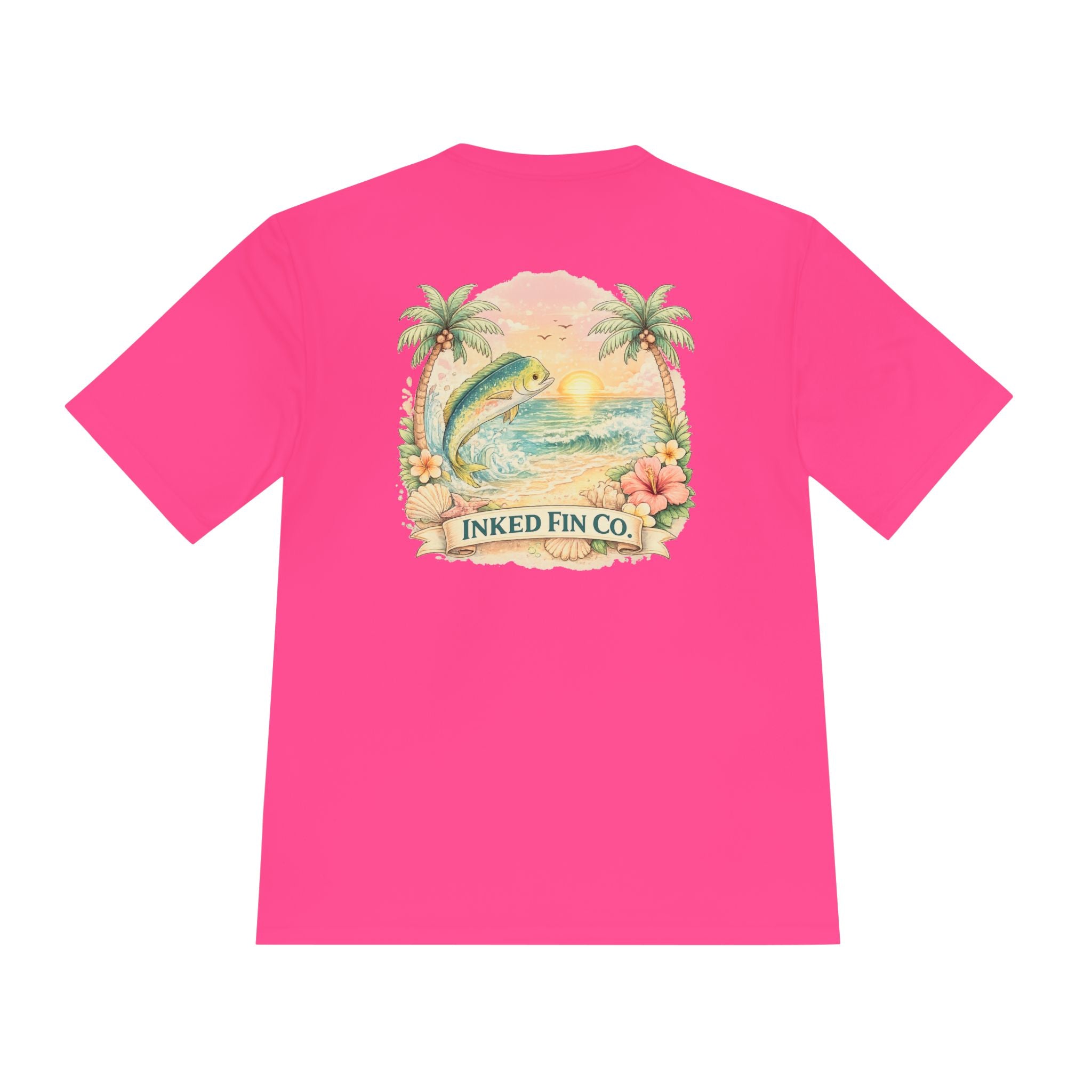 Tropical Break Performance Tee (Multiple Colors)