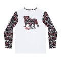 Coastal Tribal - Red & Black Long Sleeve