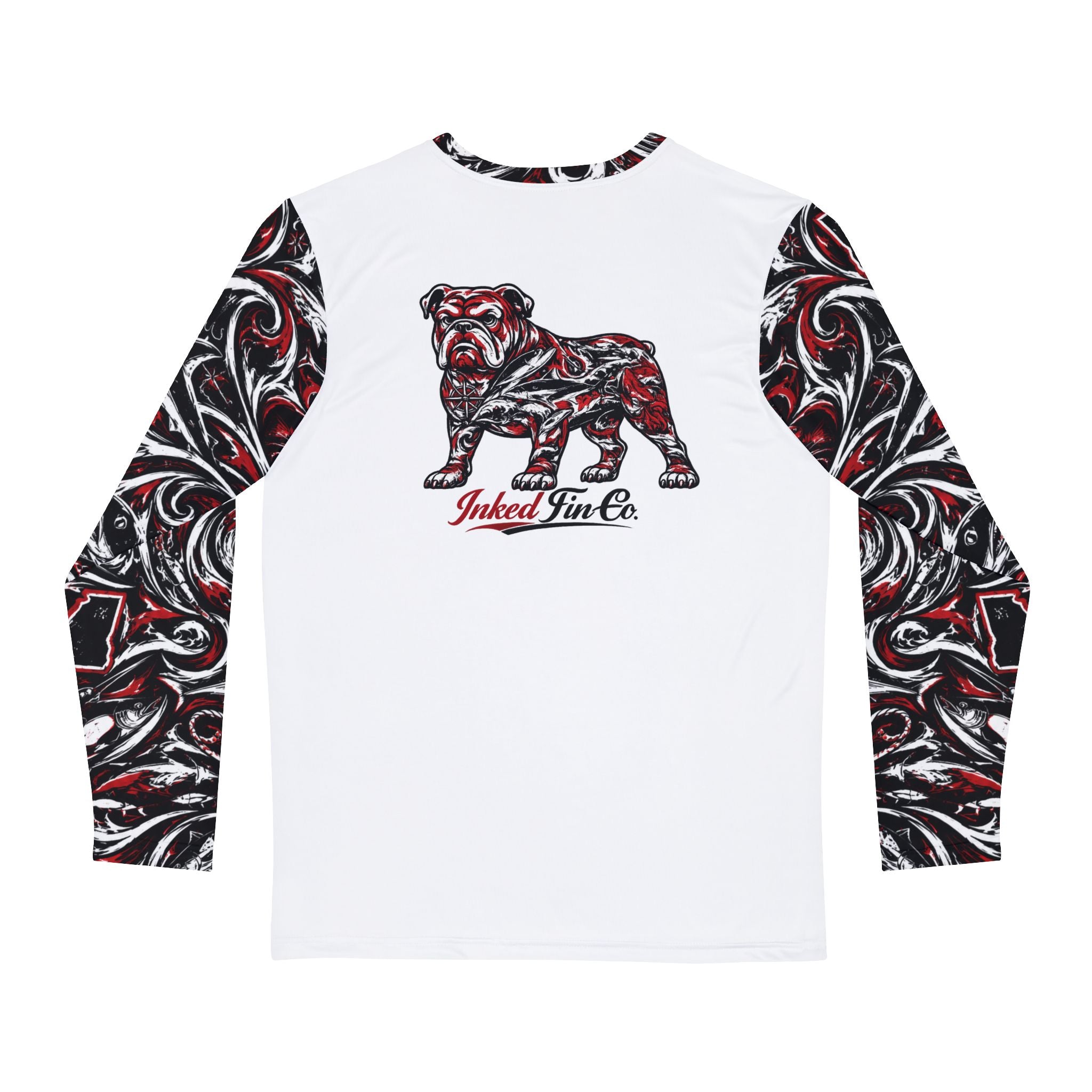 Coastal Tribal - Red & Black Long Sleeve