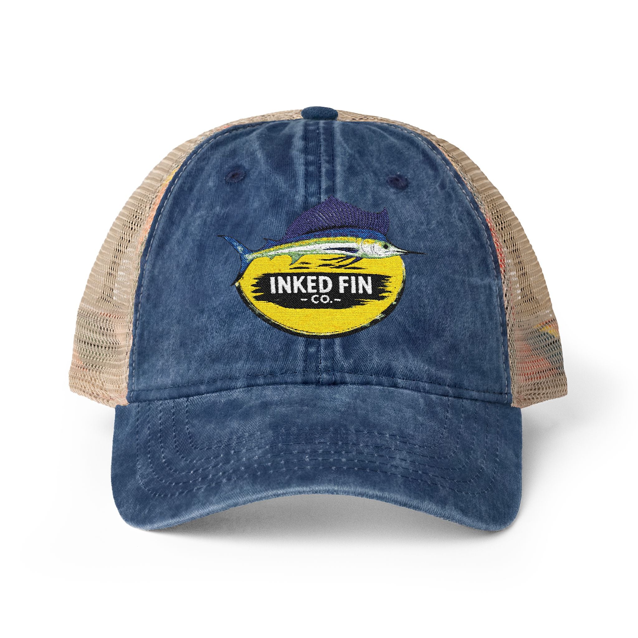 Women's Washed Mesh-Back Cap