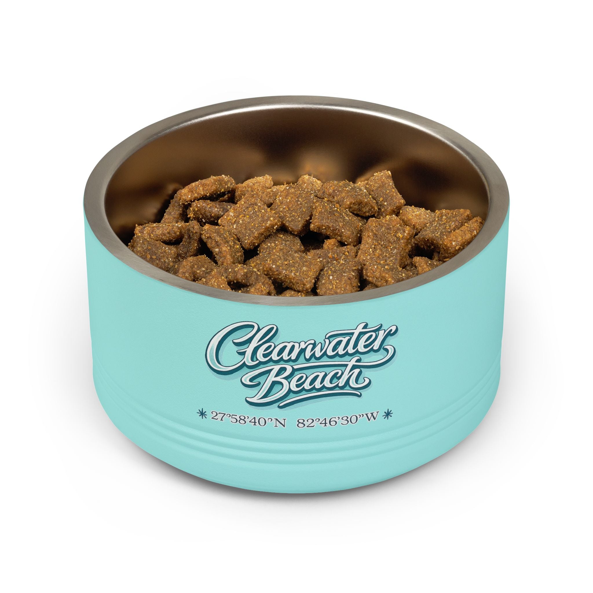 Clearwater Beach - Stainless 18oz Pet Bowl