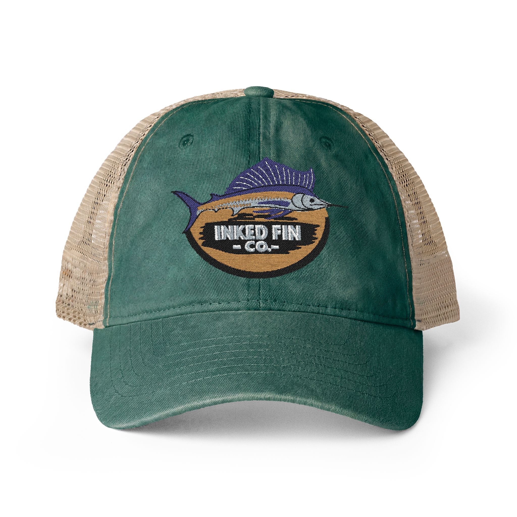 Women's Washed Mesh-Back Cap