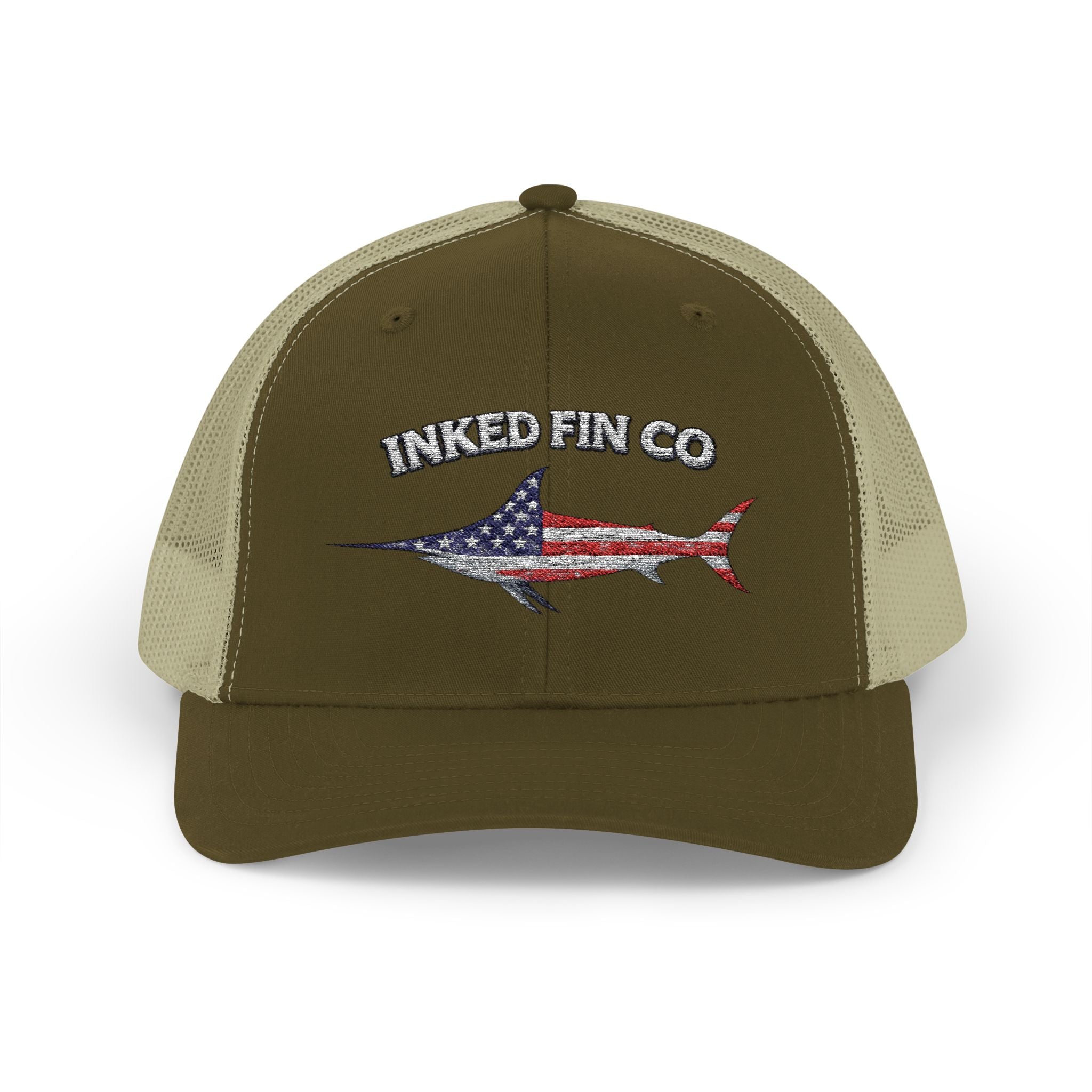Patriotic Swordfish – Inked Fin Co. Heritage Series (Embroidered)