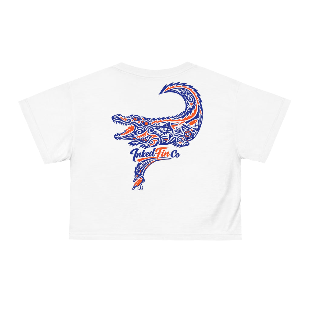 Primal Tide – Tribal Alligator Crop Top