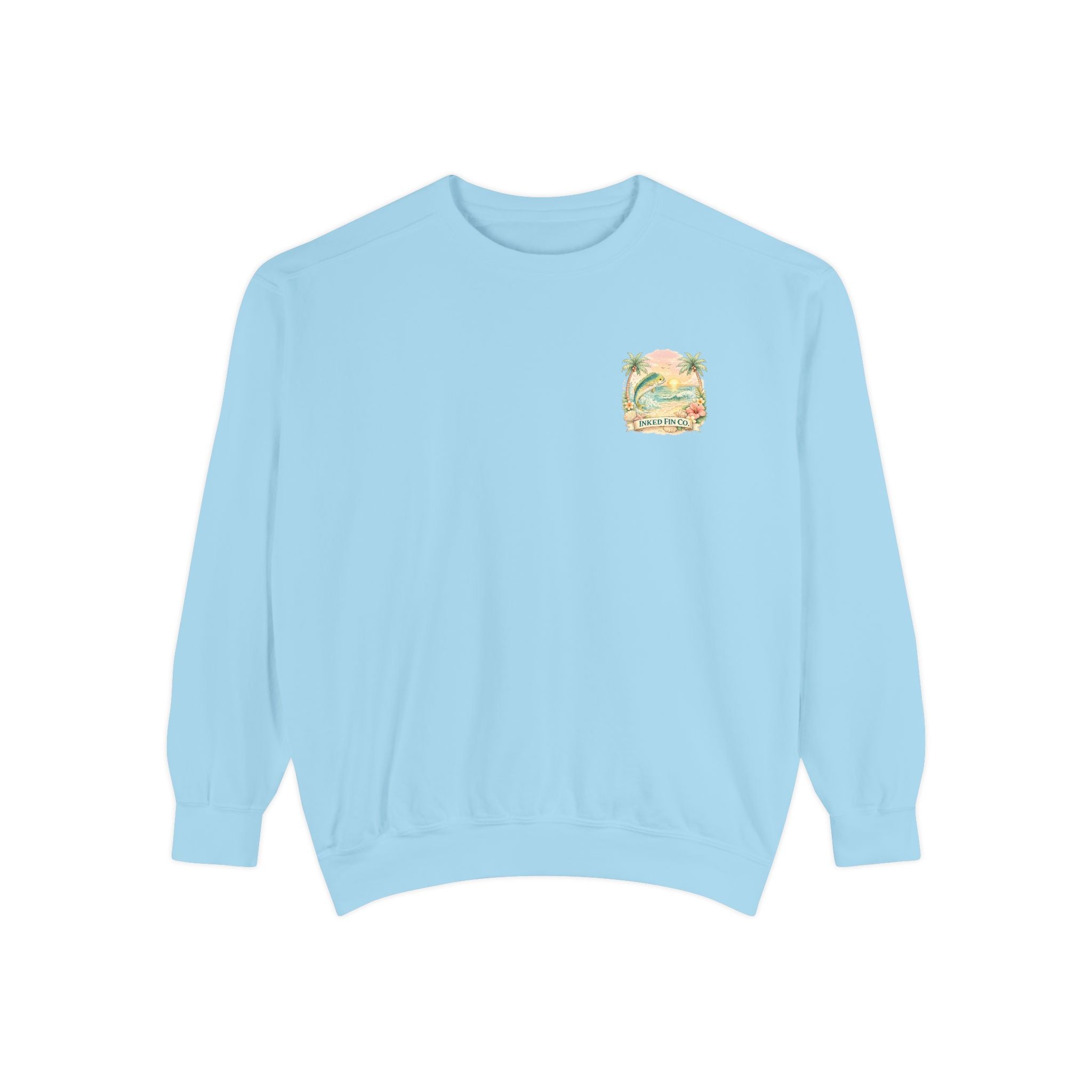 Tropical Mahi Sweatshirt — Sunset Palm Beach Crewneck