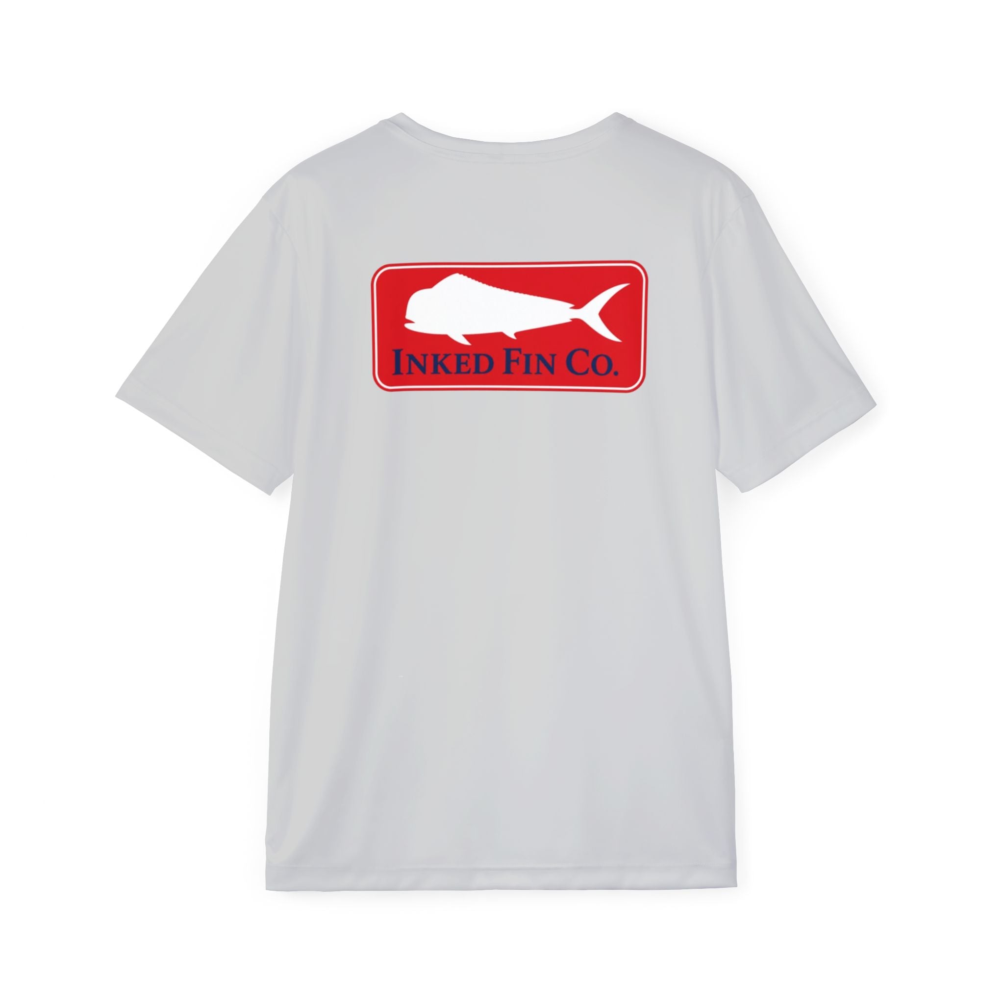 Coastal Red Mahi Badge Signature Performance T-Shirt