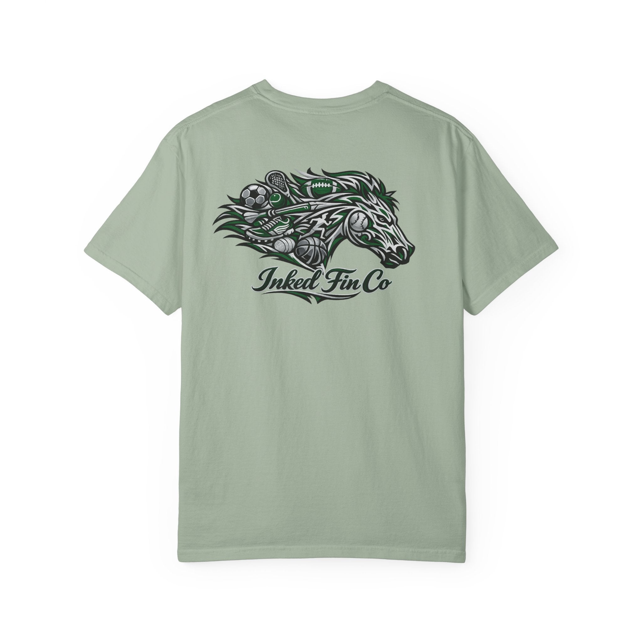 Coastal Tribal – Emerald Mustang Short Sleeve