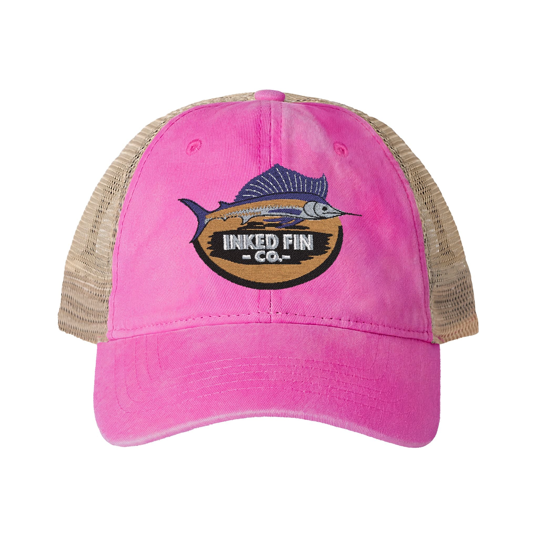 Women's Washed Mesh-Back Cap