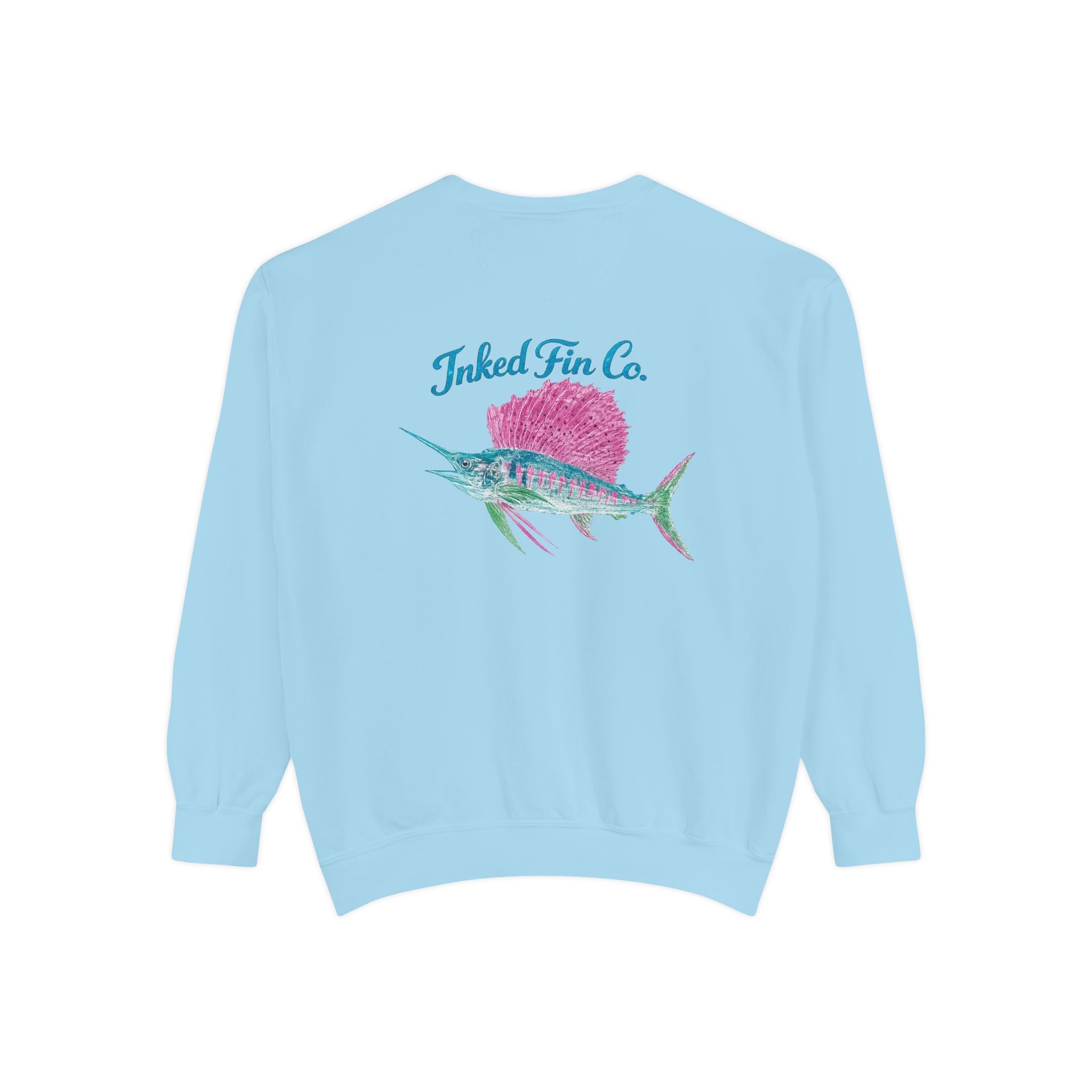 Tropical Sailfish Impressions Crewneck