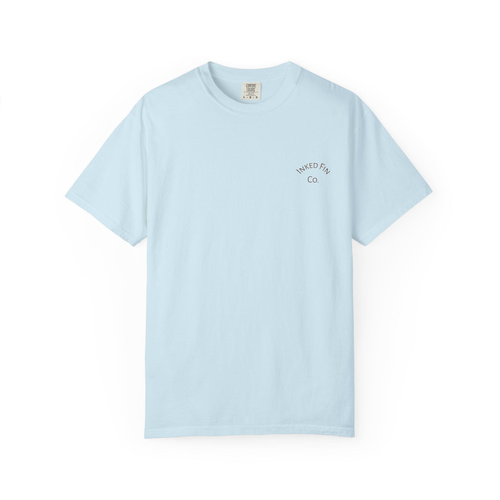 Pastel Tides & Tight Lines Graphic "Inked Fin Co." | Beach Vacation Tee