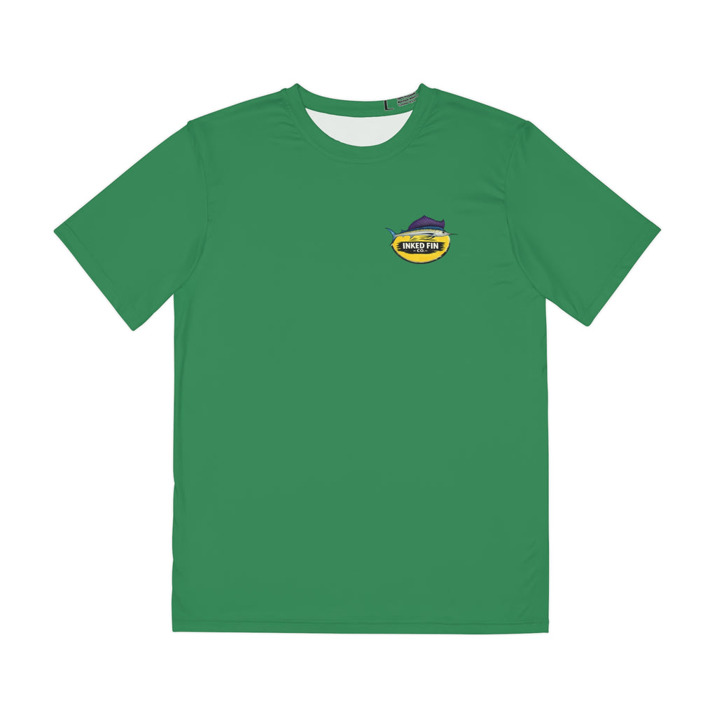 Shark Fin Tee — 'Into the Deep' Graphic Fishing Shirt