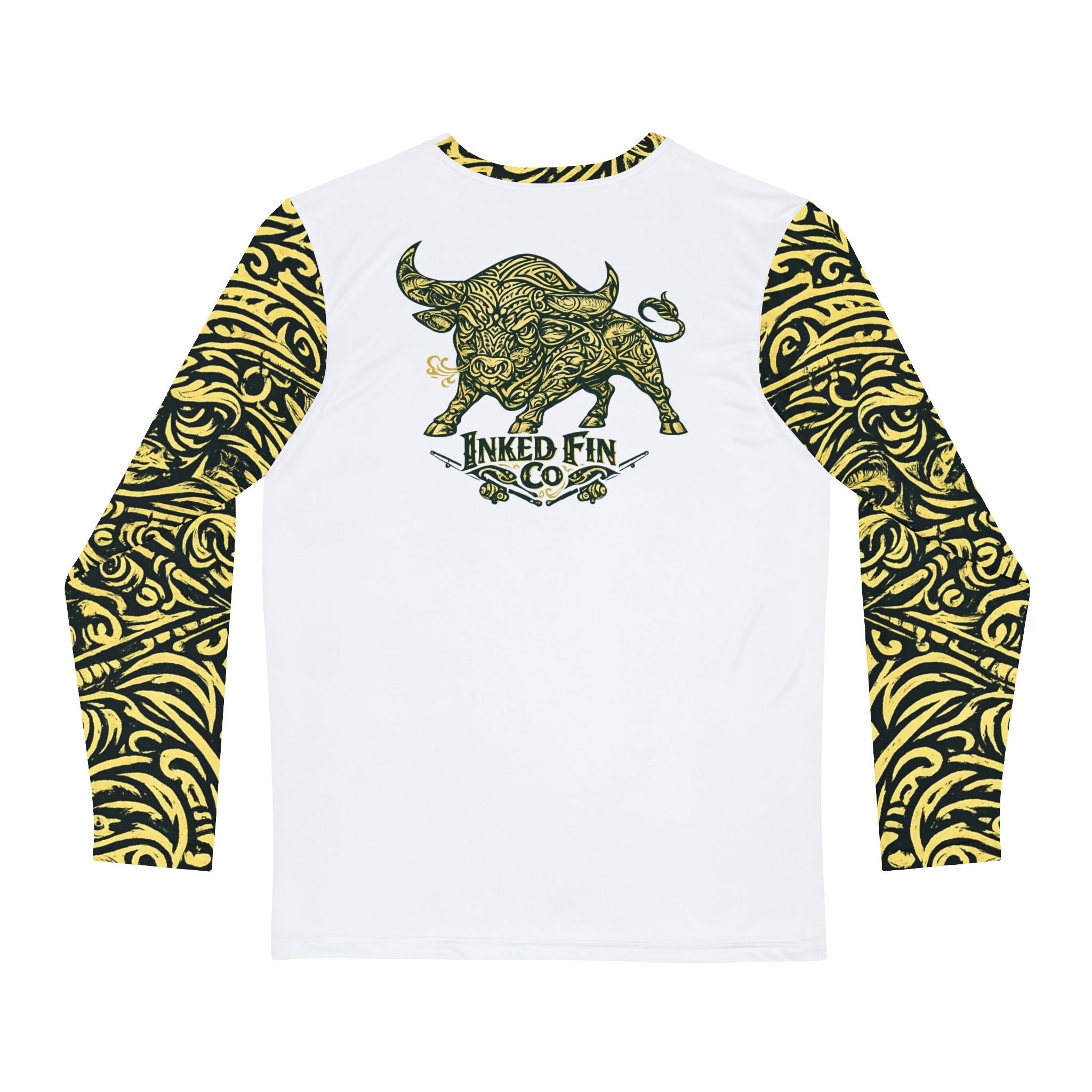 Coastal Tribal - Emerald Charge Long Sleeve with Sleeve Pattern