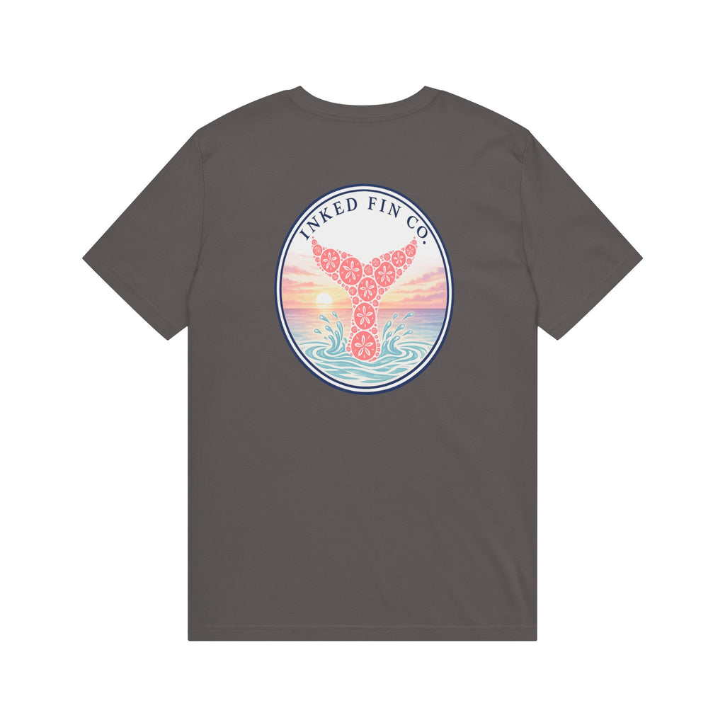 Inked Fin Co. Whale Tail Sunset Graphic Tee