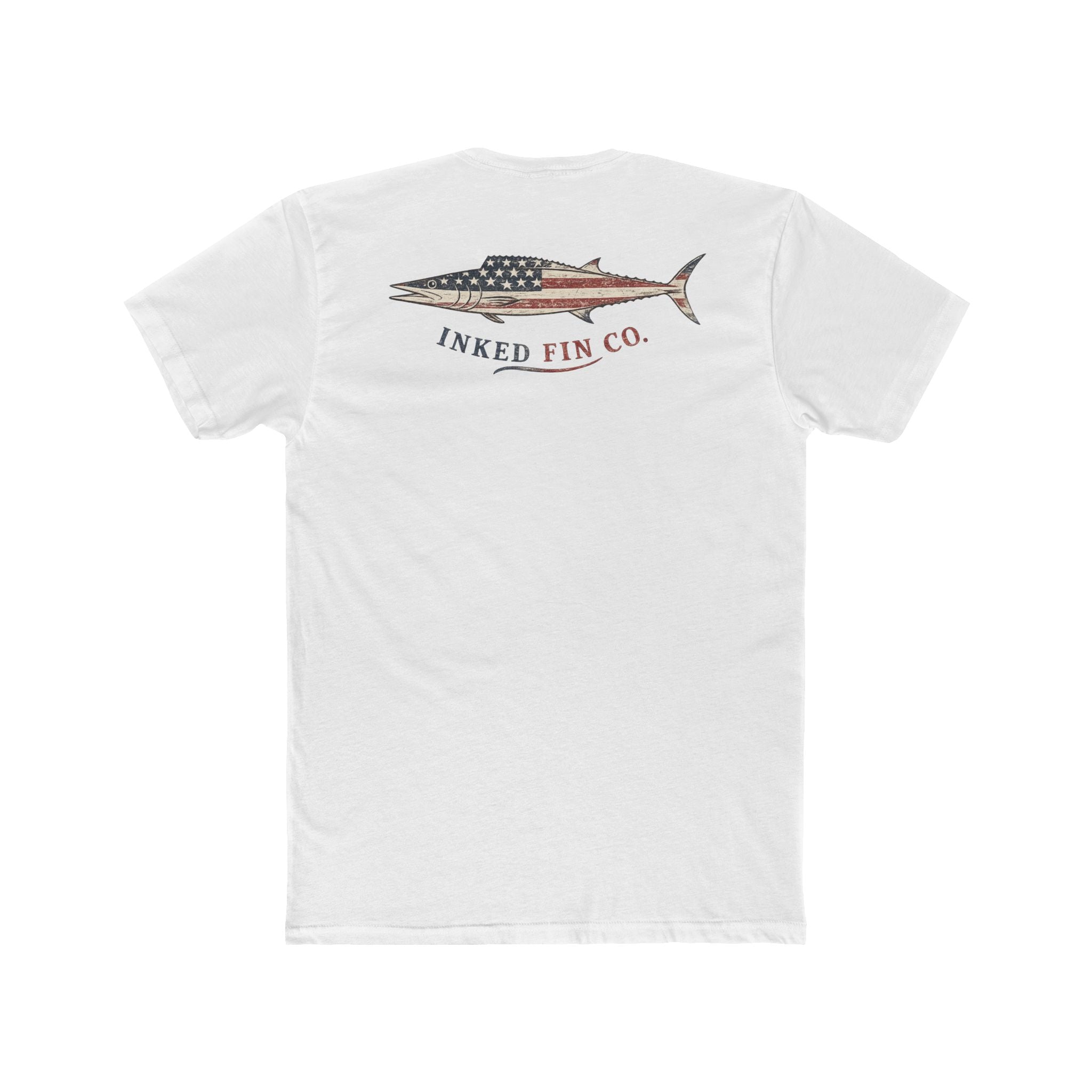 Wahoo Freedom — Inked Fin Co. Graphic Crew Tee