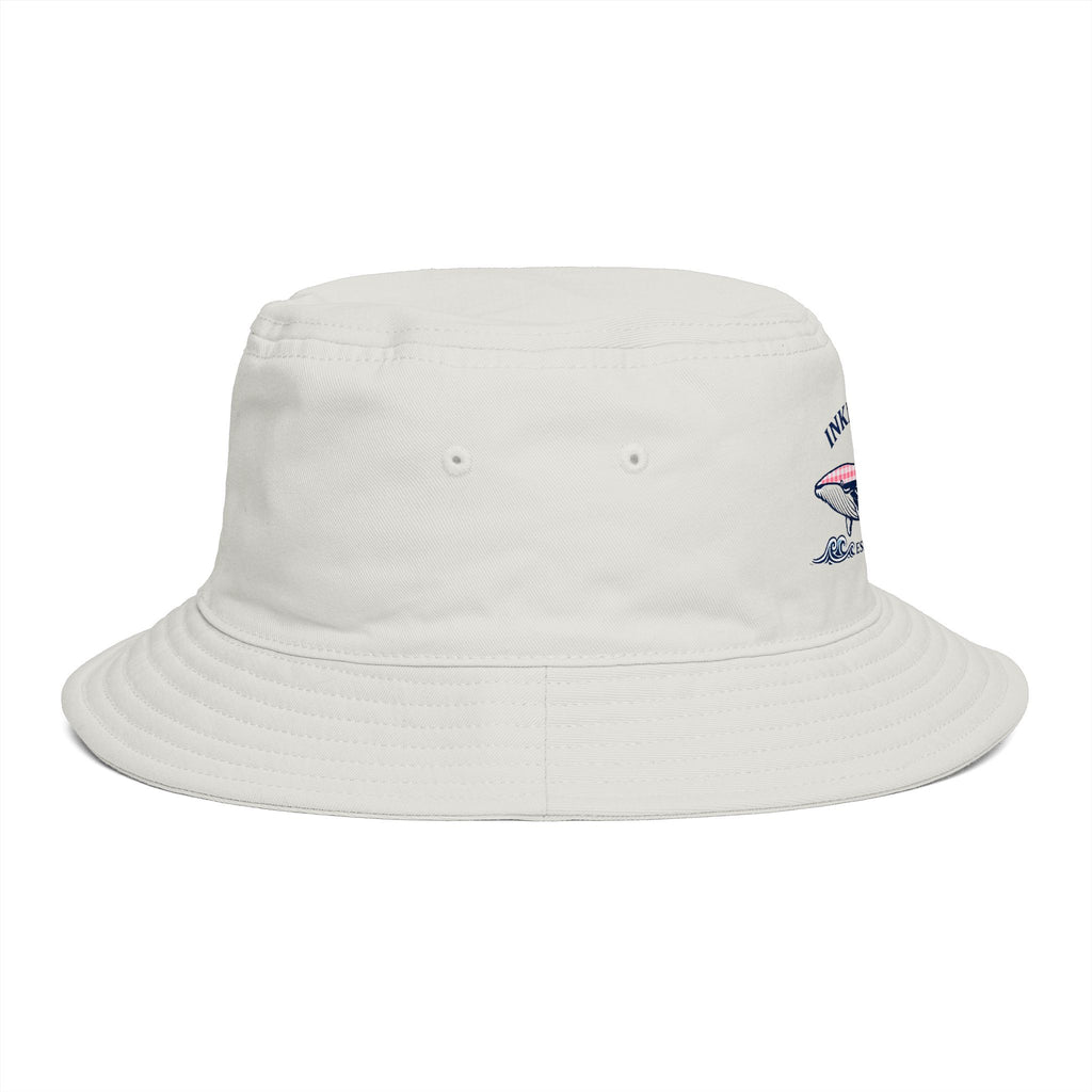 Whale Bucket Hat — Nautical Coastal Sun Hat