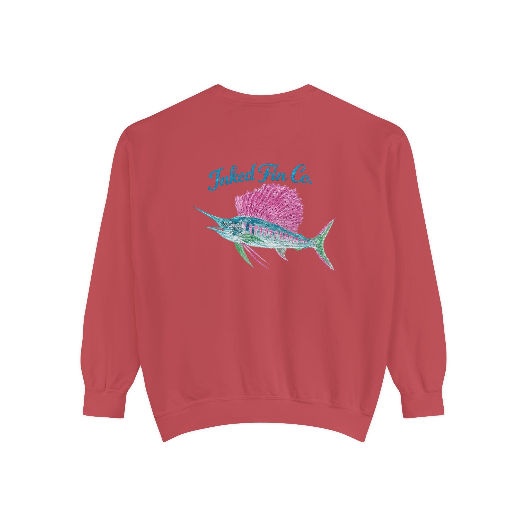 Tropical Sailfish Impressions Crewneck