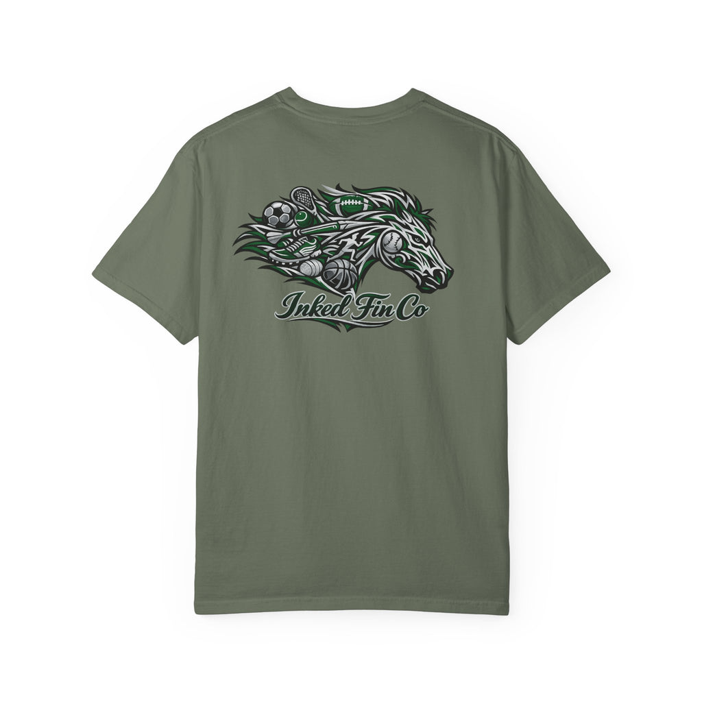 Coastal Tribal – Emerald Mustang Short Sleeve