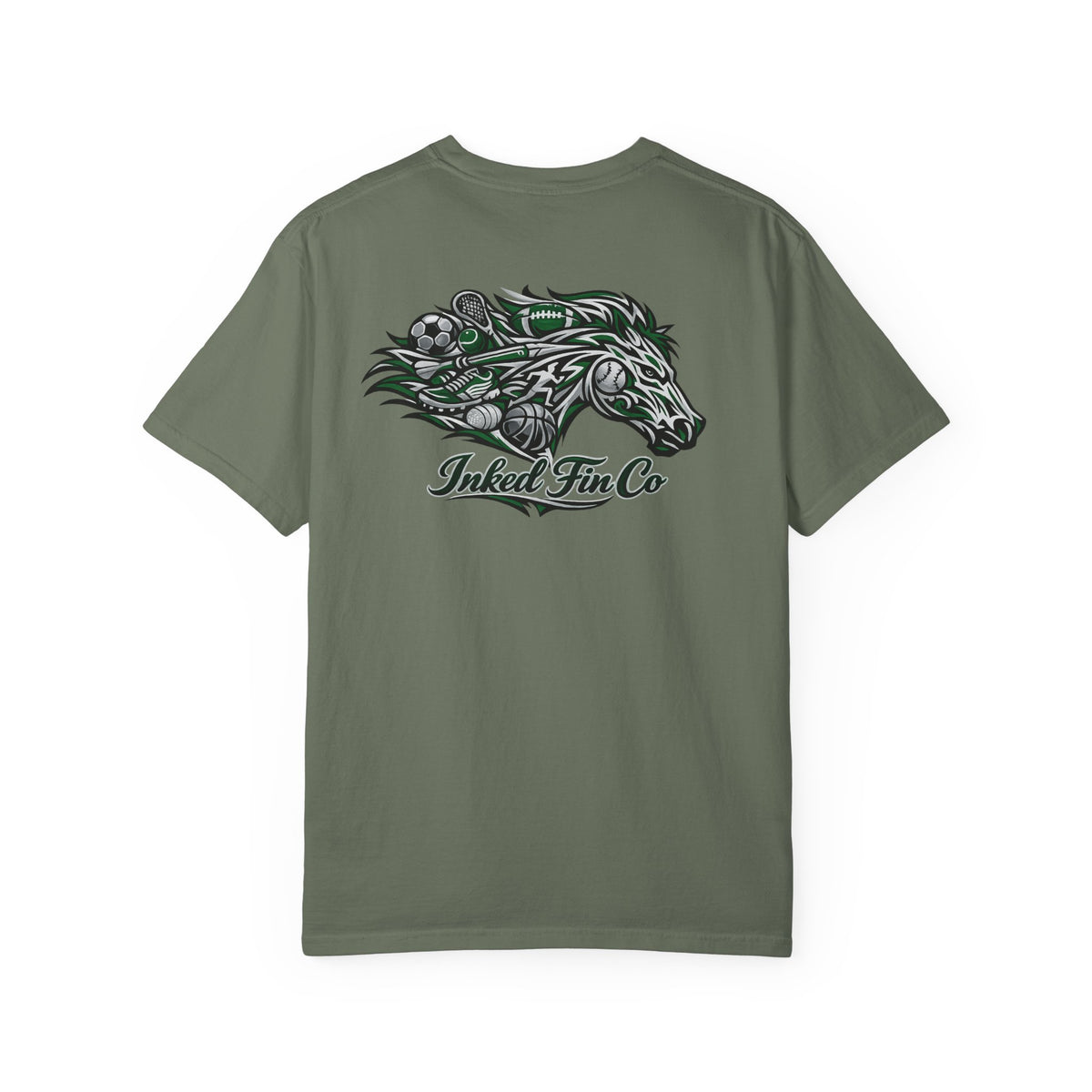 Coastal Tribal – Emerald Mustang Short Sleeve