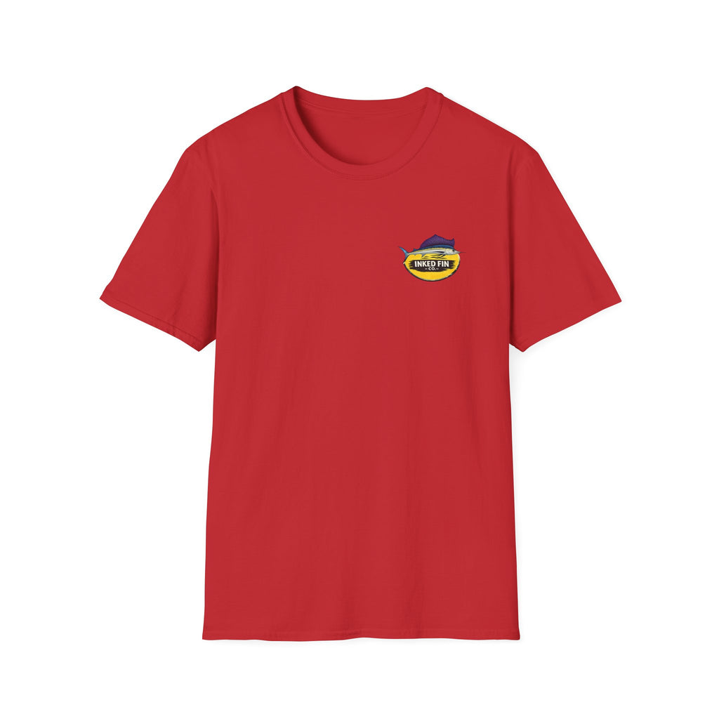 Sunset Surfboard Graphic T-Shirt — Coastal Beach Vibes Tee
