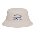 Whale Bucket Hat — Nautical Coastal Sun Hat