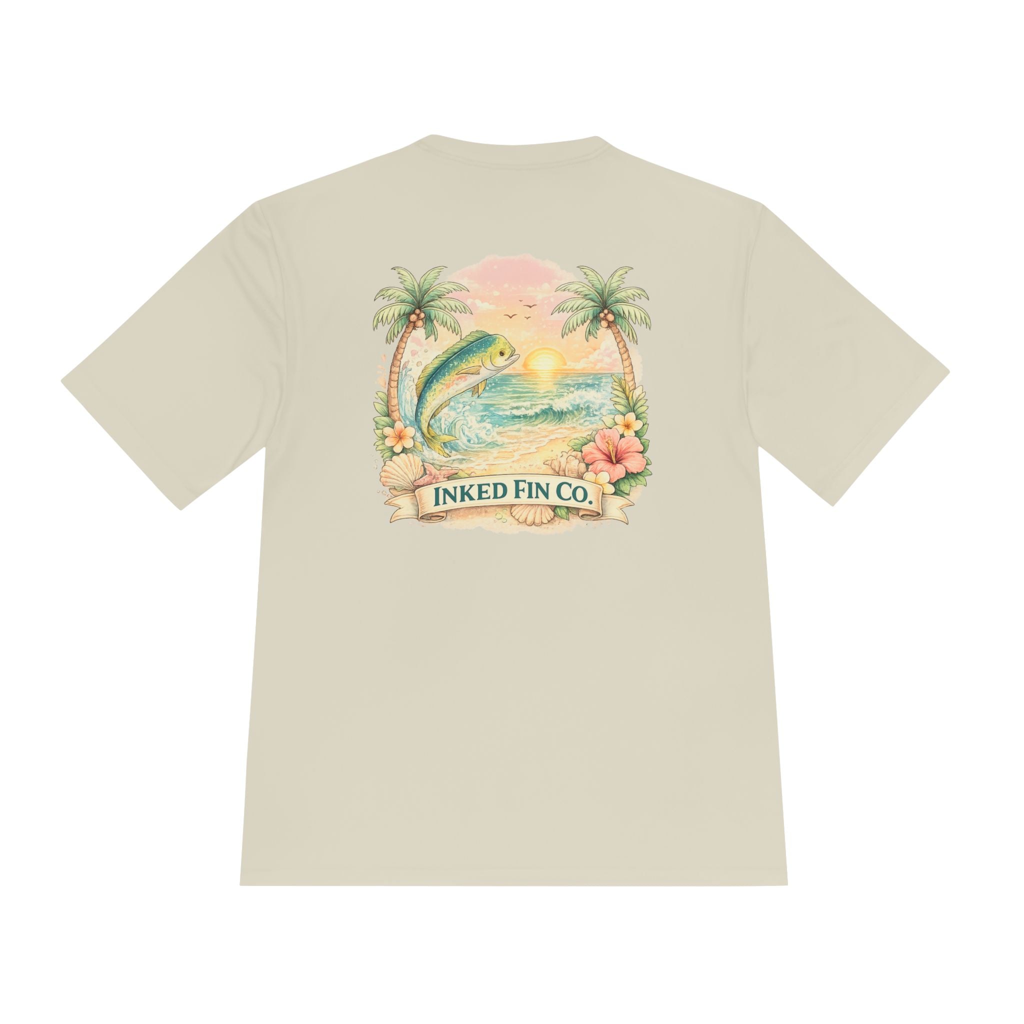 Tropical Break Performance Tee (Multiple Colors)