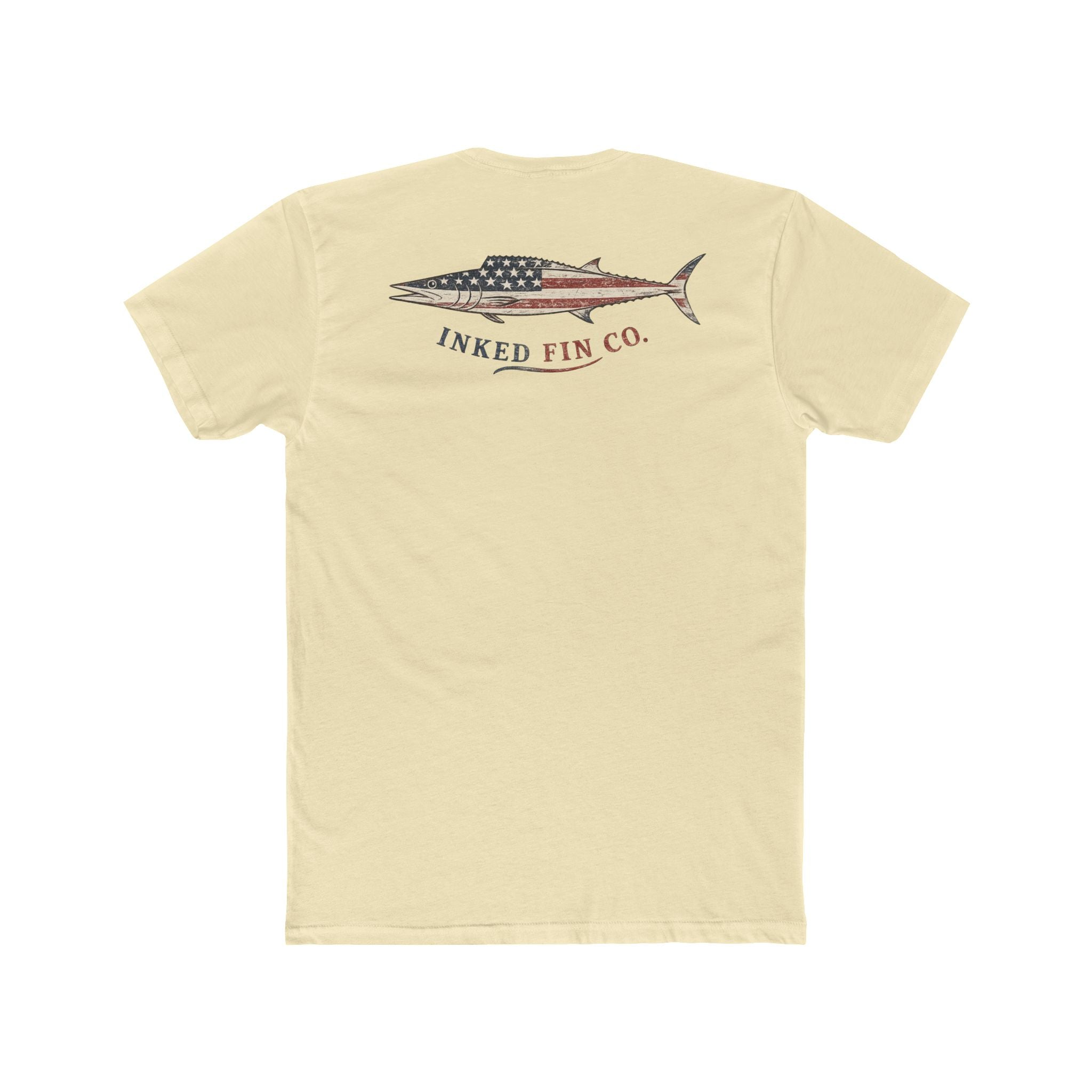 Wahoo Freedom — Inked Fin Co. Graphic Crew Tee