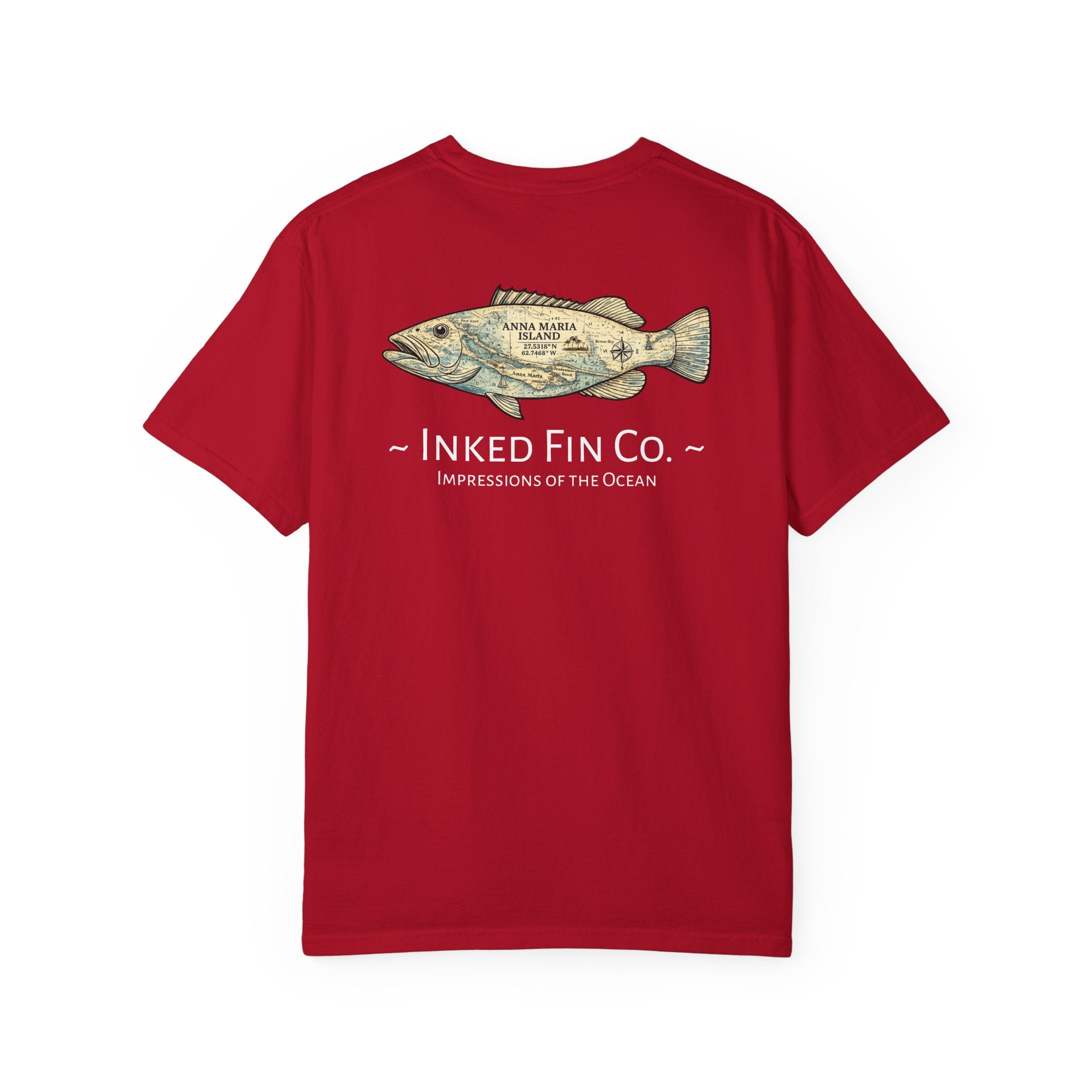 Chart Grouper — Inked Fin Co. Graphic Crew Tee