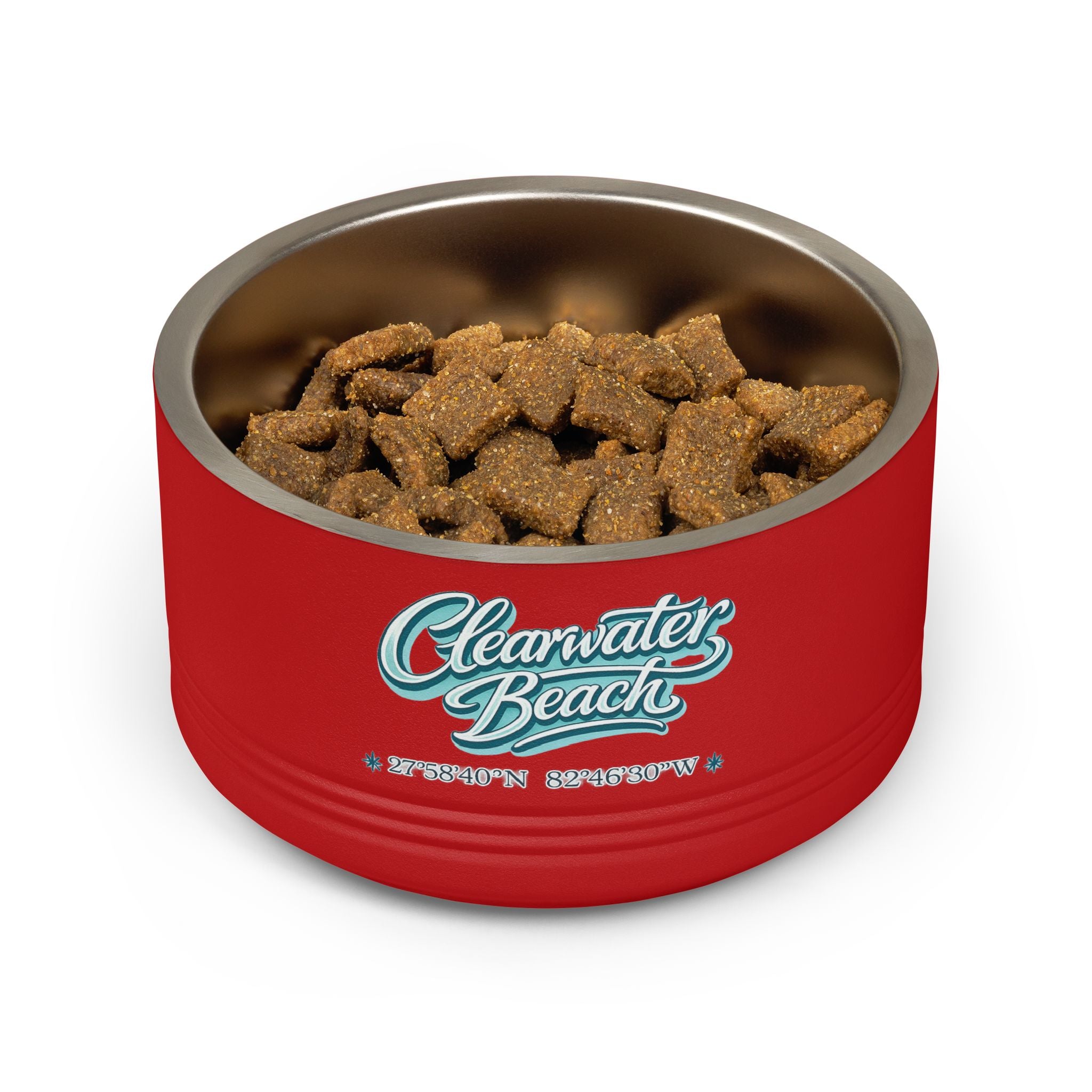 Clearwater Beach - Stainless 18oz Pet Bowl