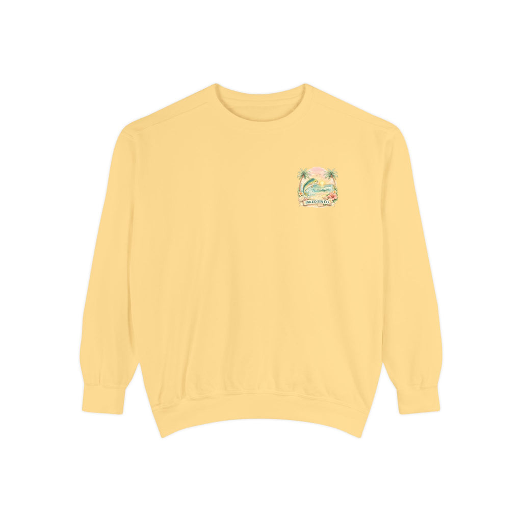 Tropical Mahi Sweatshirt — Sunset Palm Beach Crewneck