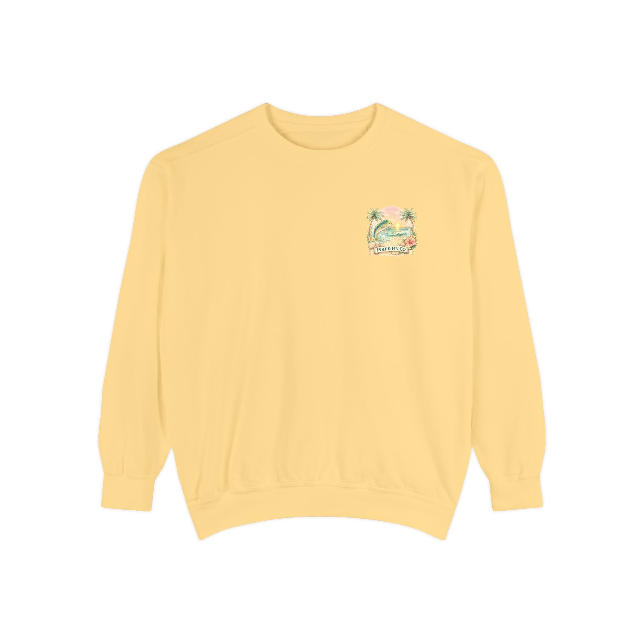 Tropical Mahi Sweatshirt — Sunset Palm Beach Crewneck