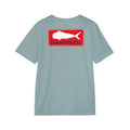 Coastal Red Mahi Badge Signature Performance T-Shirt
