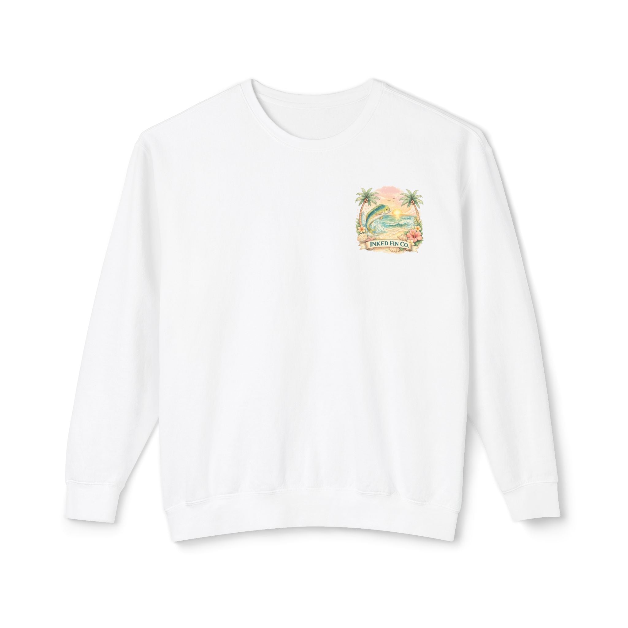 Tropical Mahi Sweatshirt — Sunset Palm Beach Crewneck