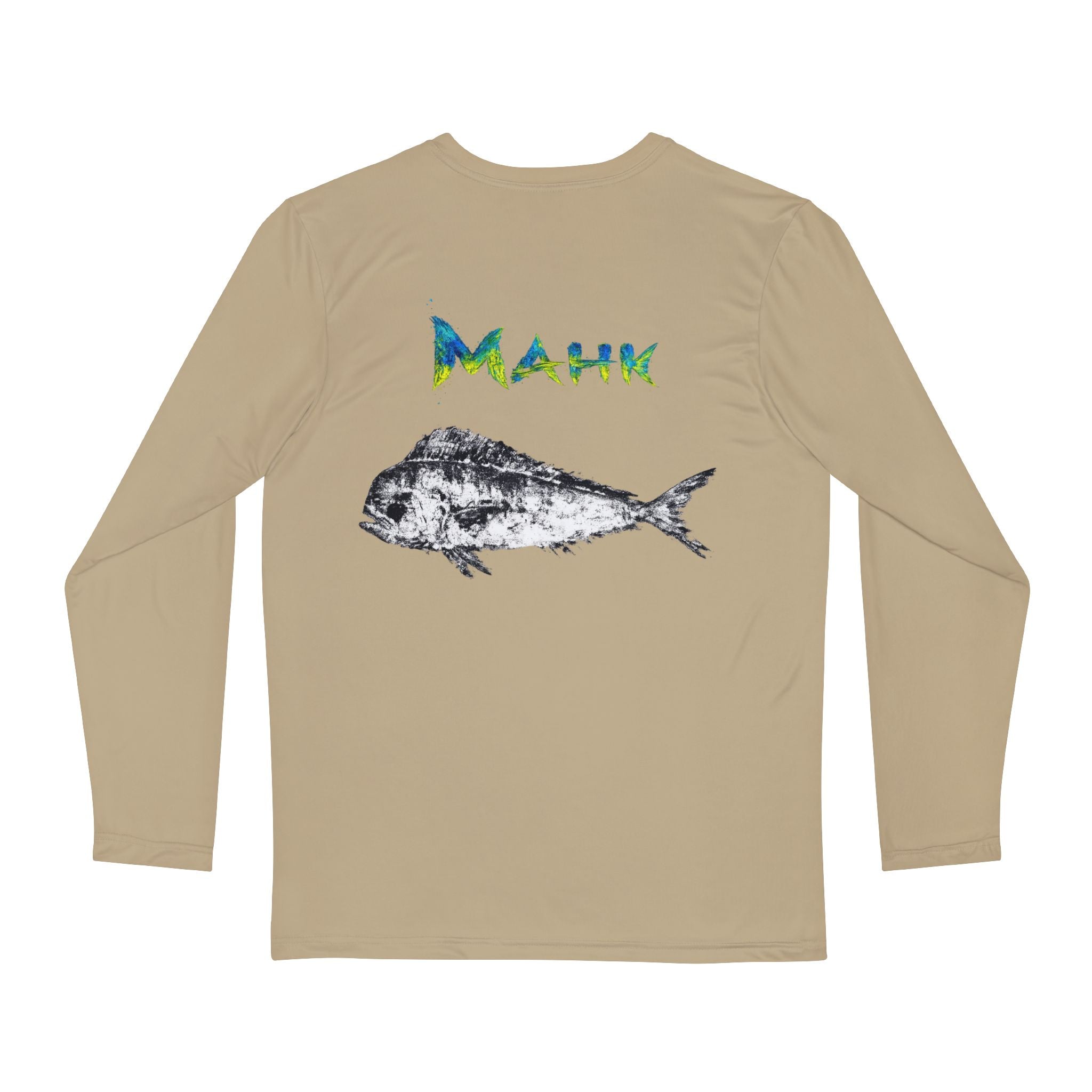 Mahi Gyotaku Coastal Performance Long Sleeve