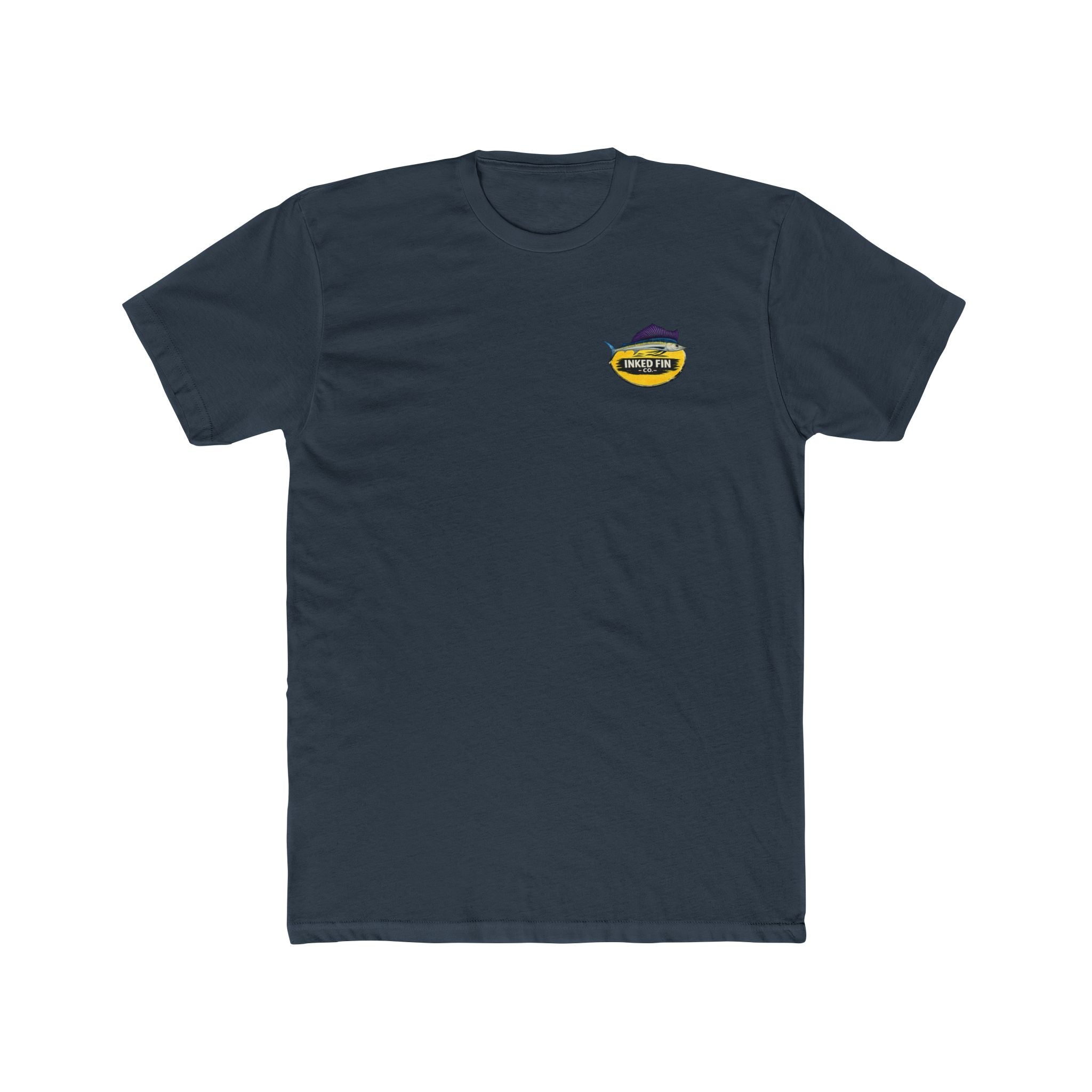 Depth Lines Mahi — Inked Fin Co. Graphic Crew Tee