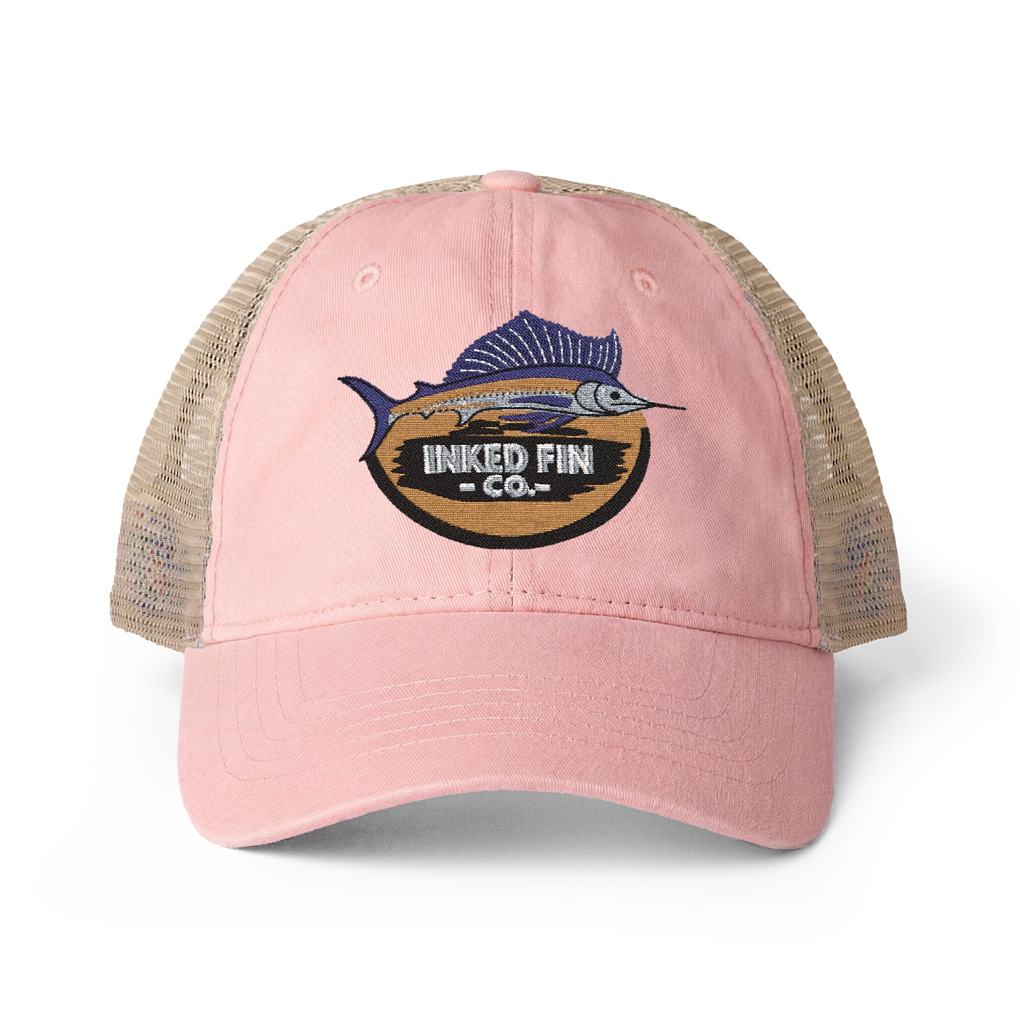 Women's Washed Mesh-Back Cap