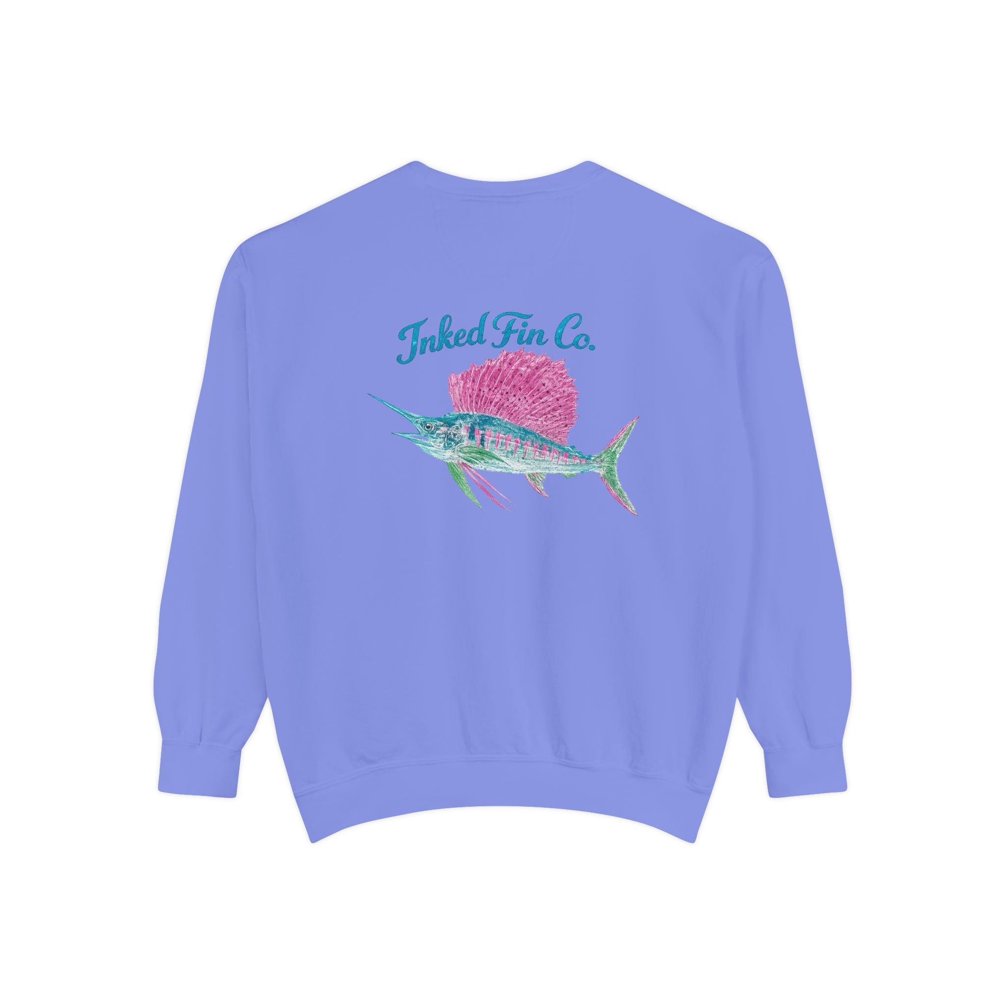 Tropical Sailfish Impressions Crewneck