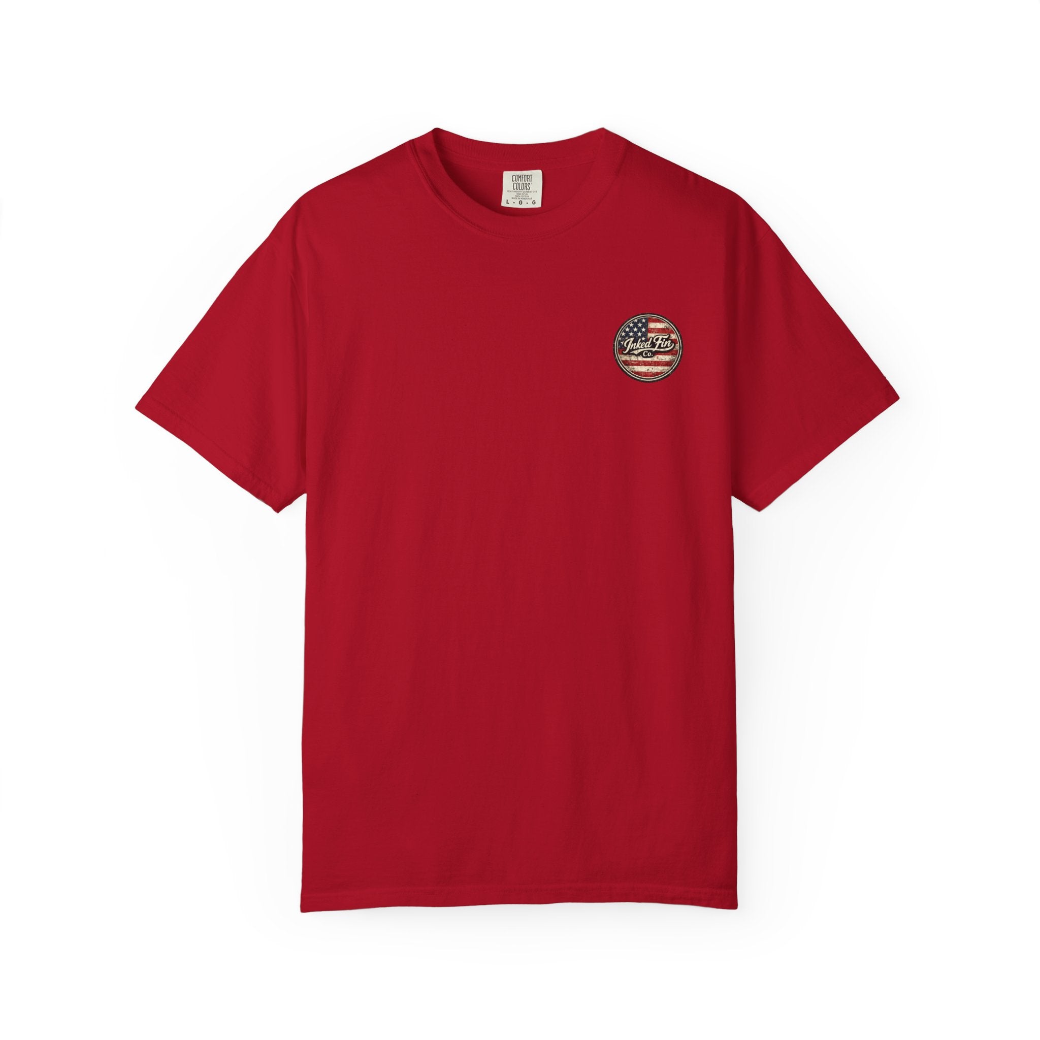 Wahoo Freedom — Inked Fin Co. Graphic Crew Tee