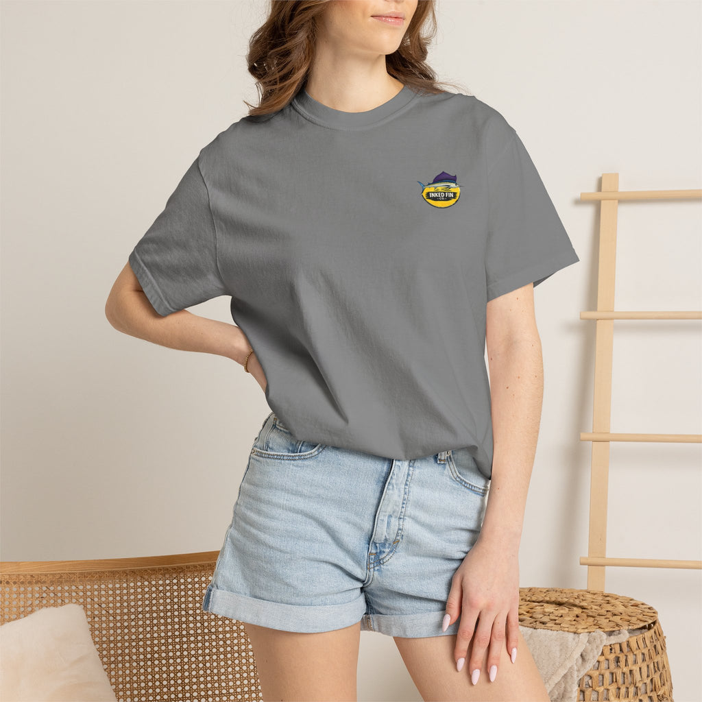 Coastal Tribal - Navy Blue & Gray (Cotton)