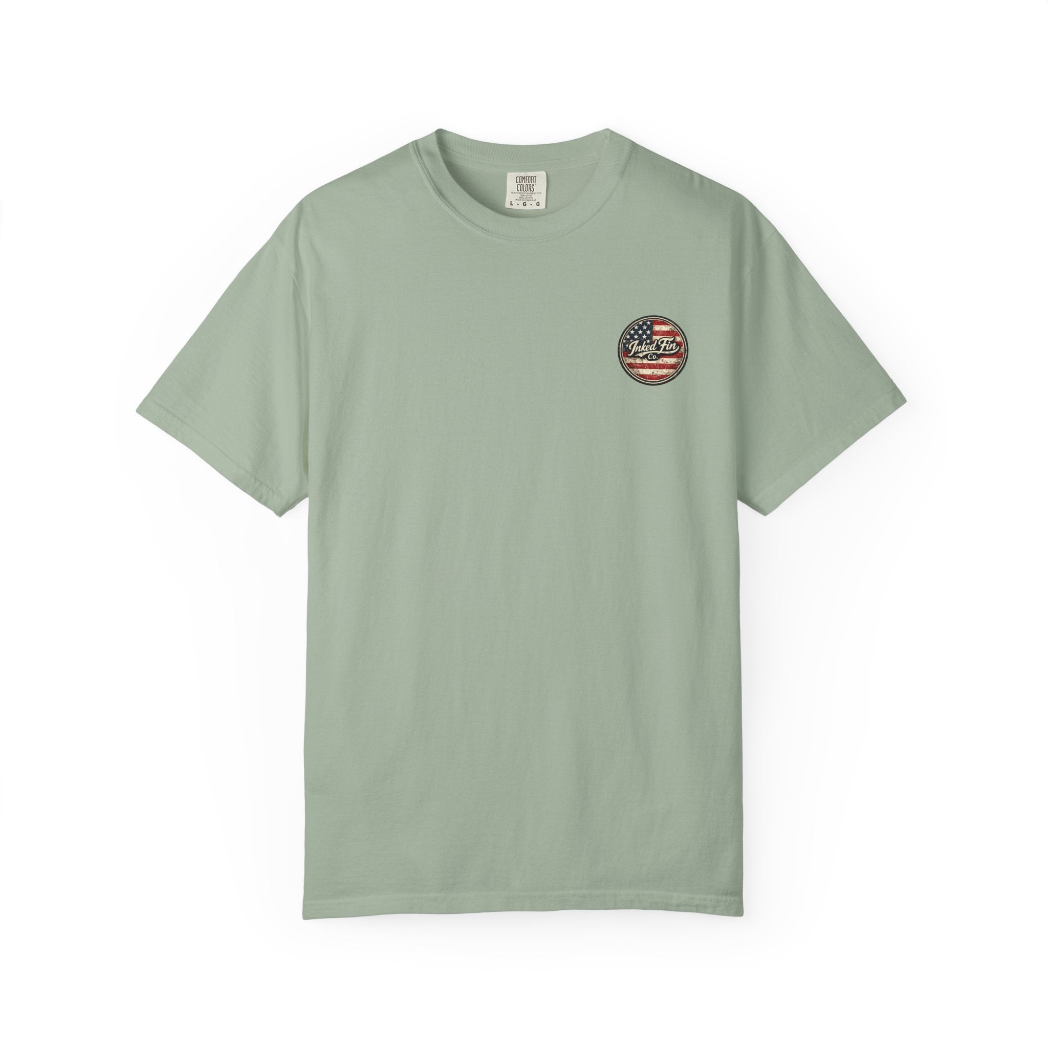 Wahoo Freedom — Inked Fin Co. Graphic Crew Tee