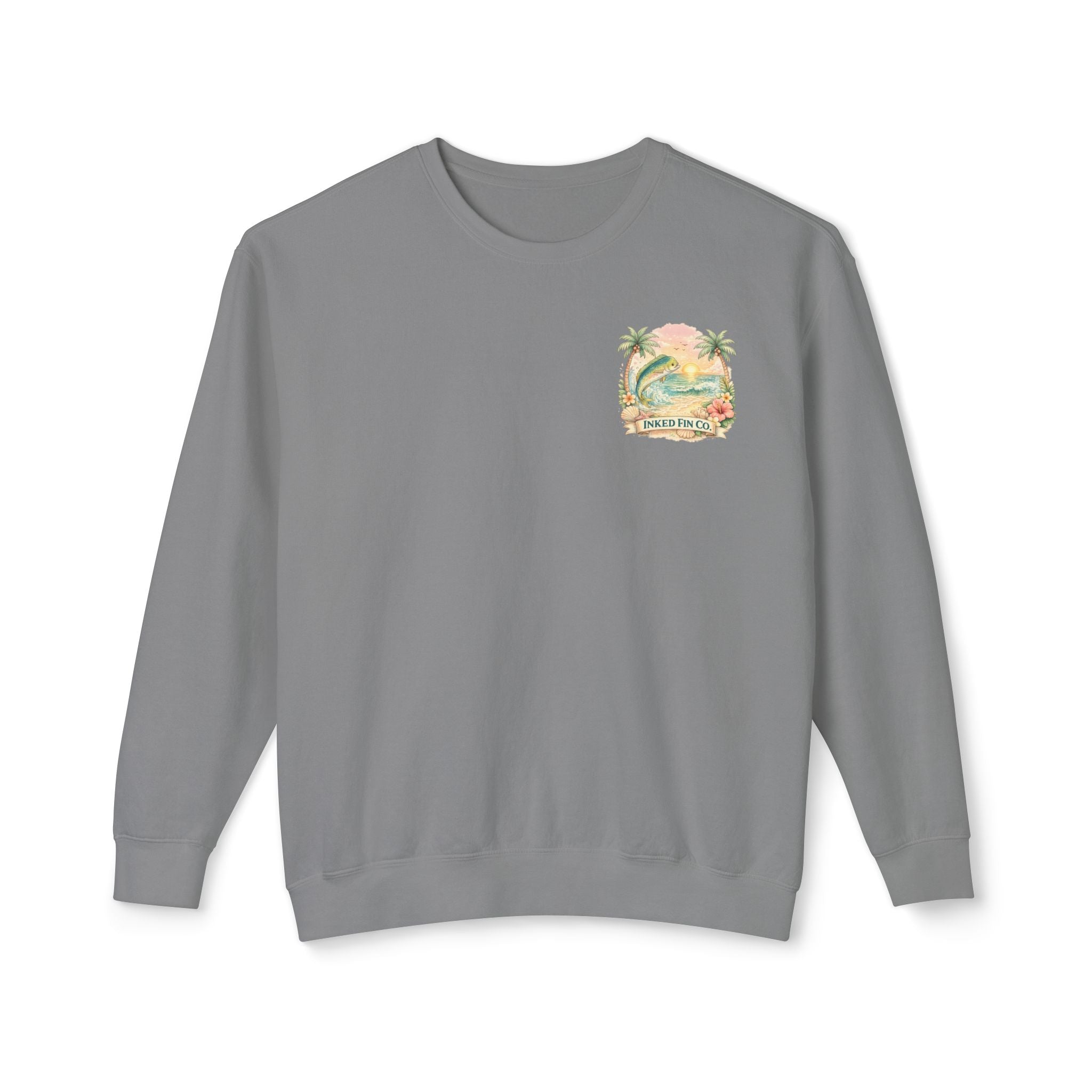 Tropical Mahi Sweatshirt — Sunset Palm Beach Crewneck