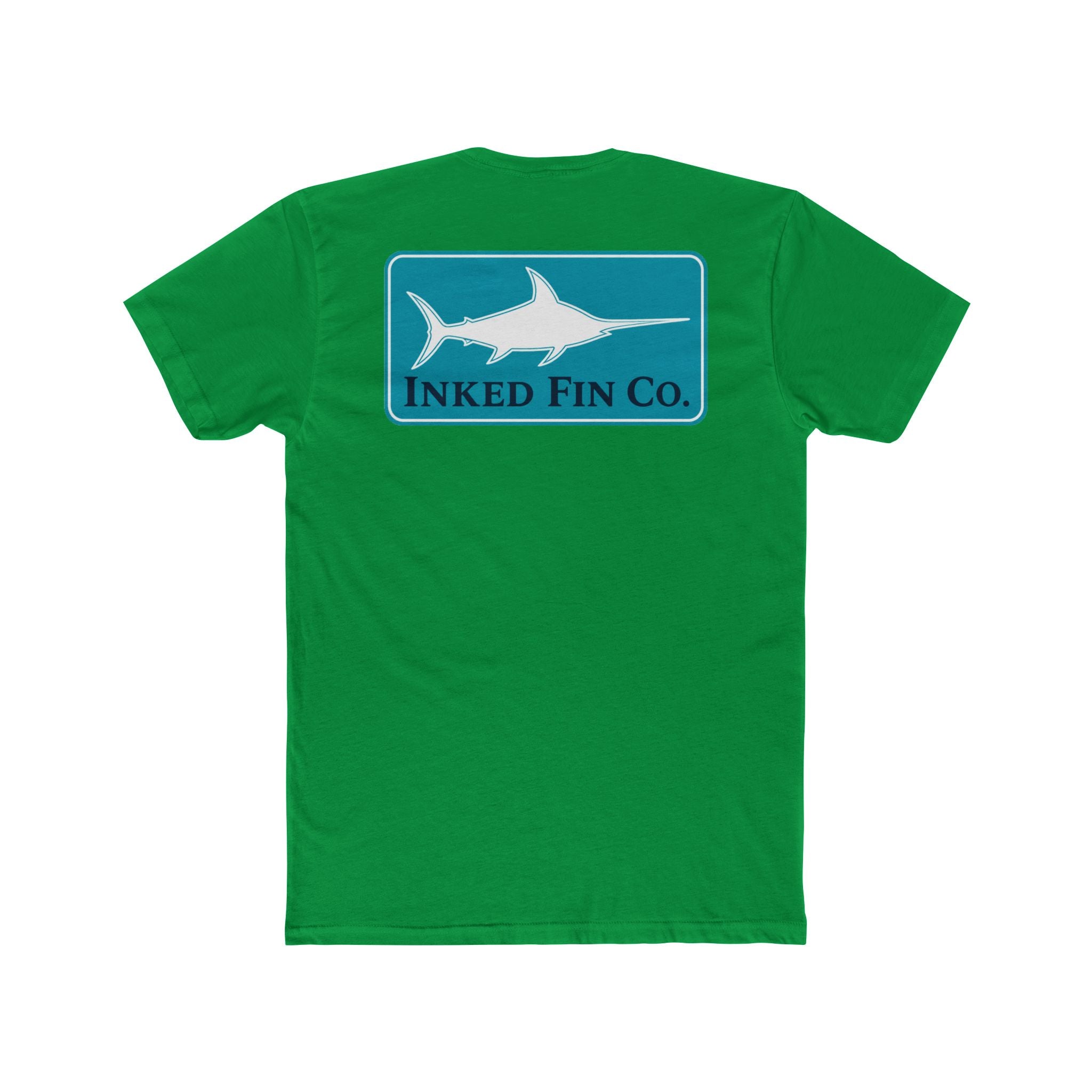 Swordfish Coastal Badge — Inked Fin Co. Graphic Crew Tee