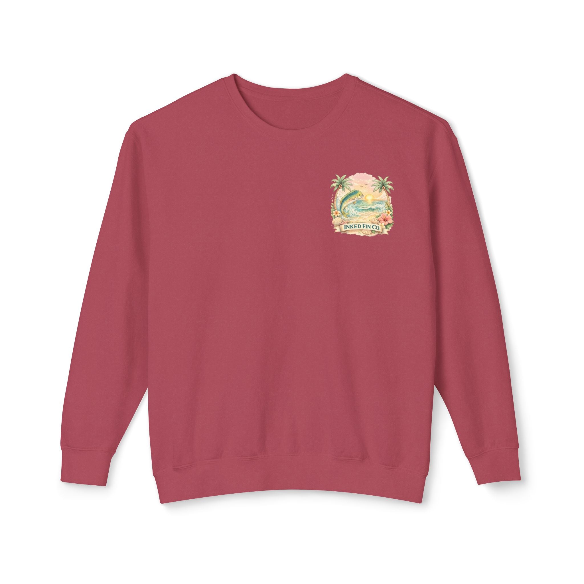 Tropical Mahi Sweatshirt — Sunset Palm Beach Crewneck